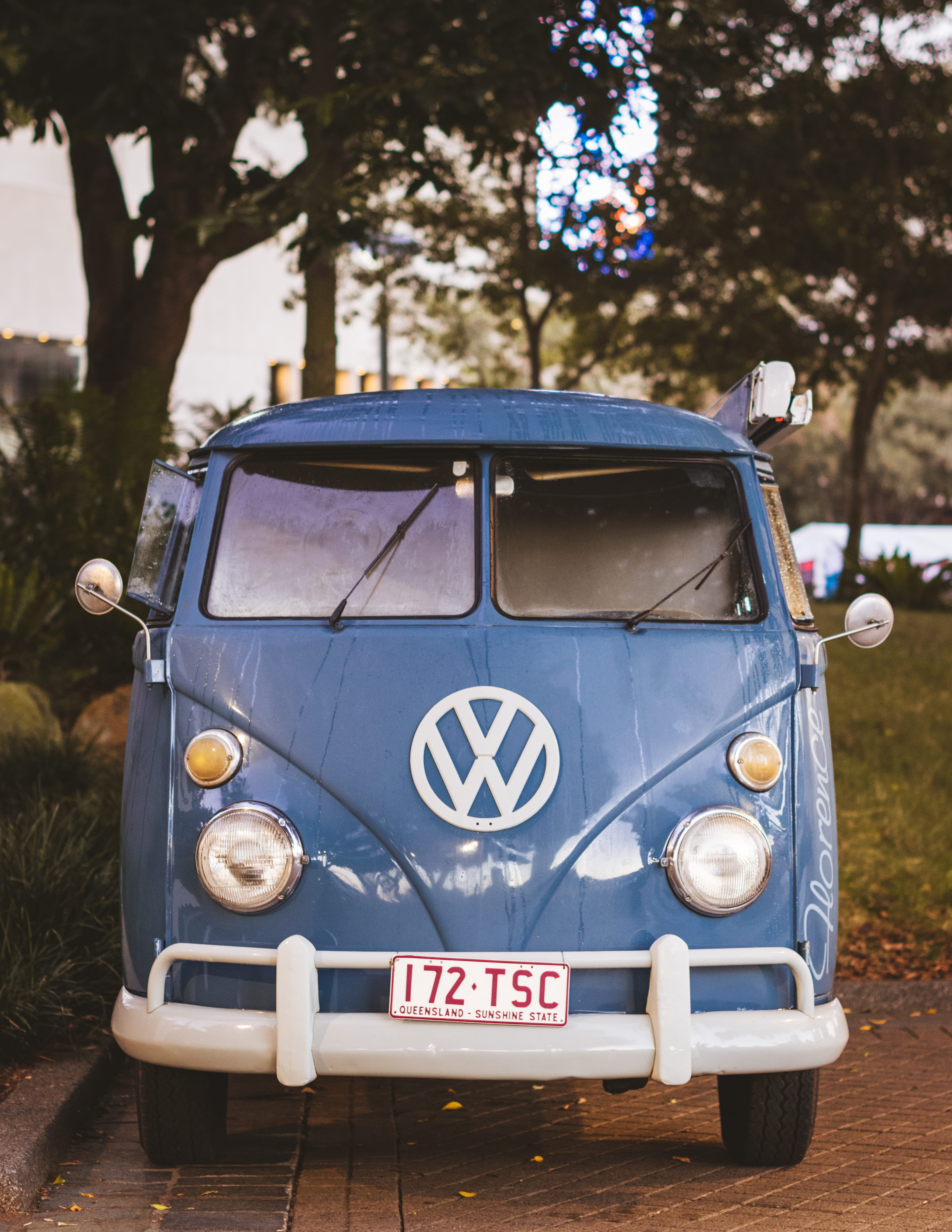 day, bumper, communication, land vehicle, forest, outdoors, dream, focus on foreground, travel, hipster, city, daytime, mode of transportation, hippie, Phone HD Wallpaper