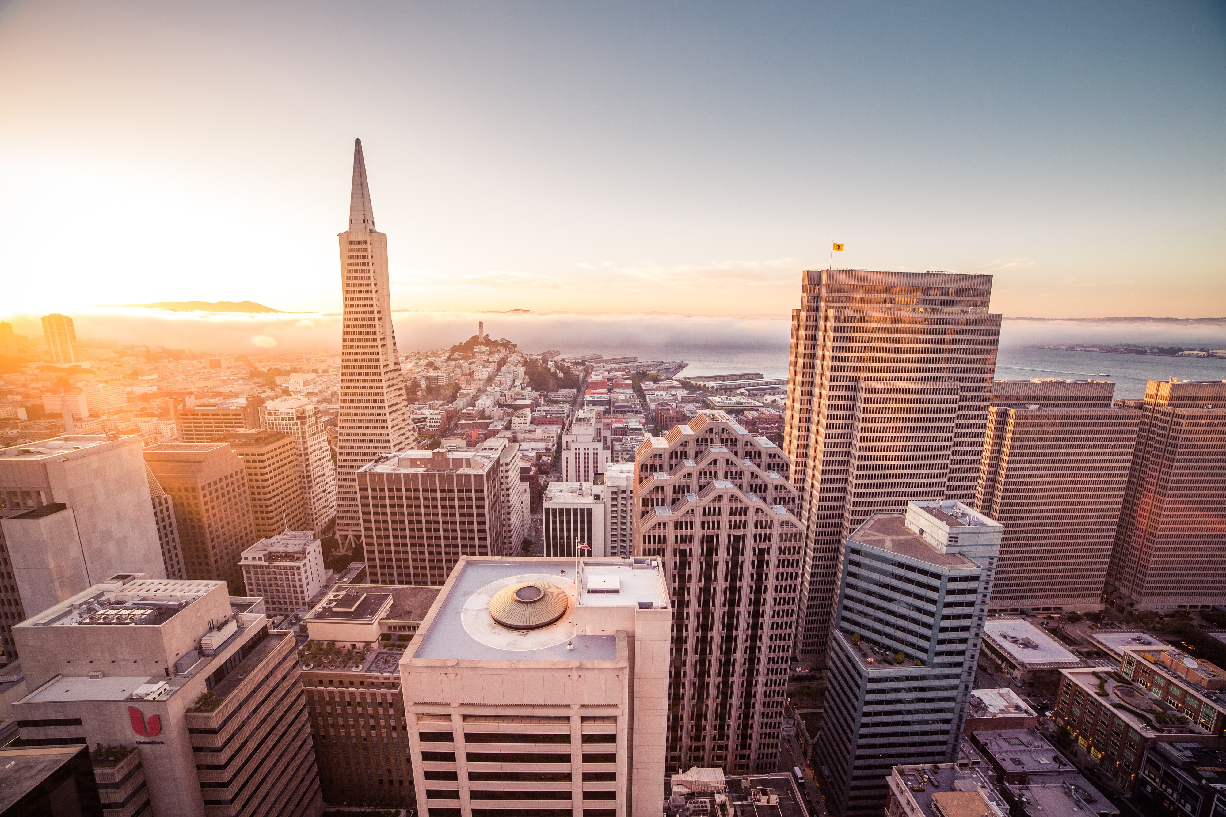 cityscape, 4K, skyscraper, San Francisco, city, HD Wallpaper
