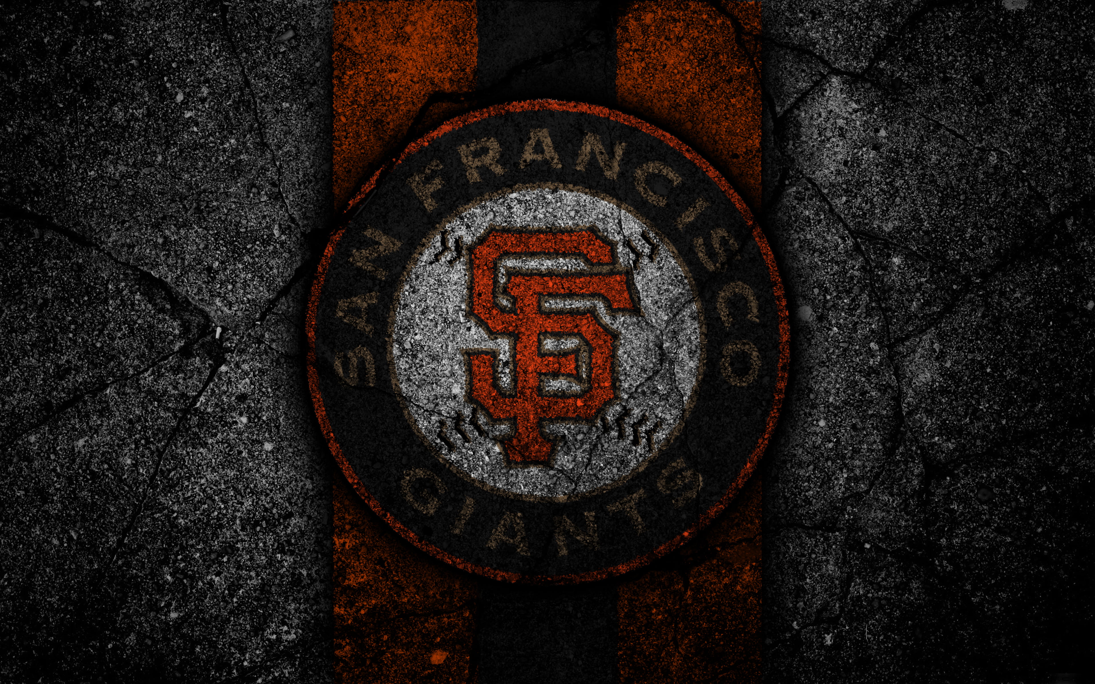 San Francisco Giants, 4K, Baseball, MLB, Logo, HD Wallpaper
