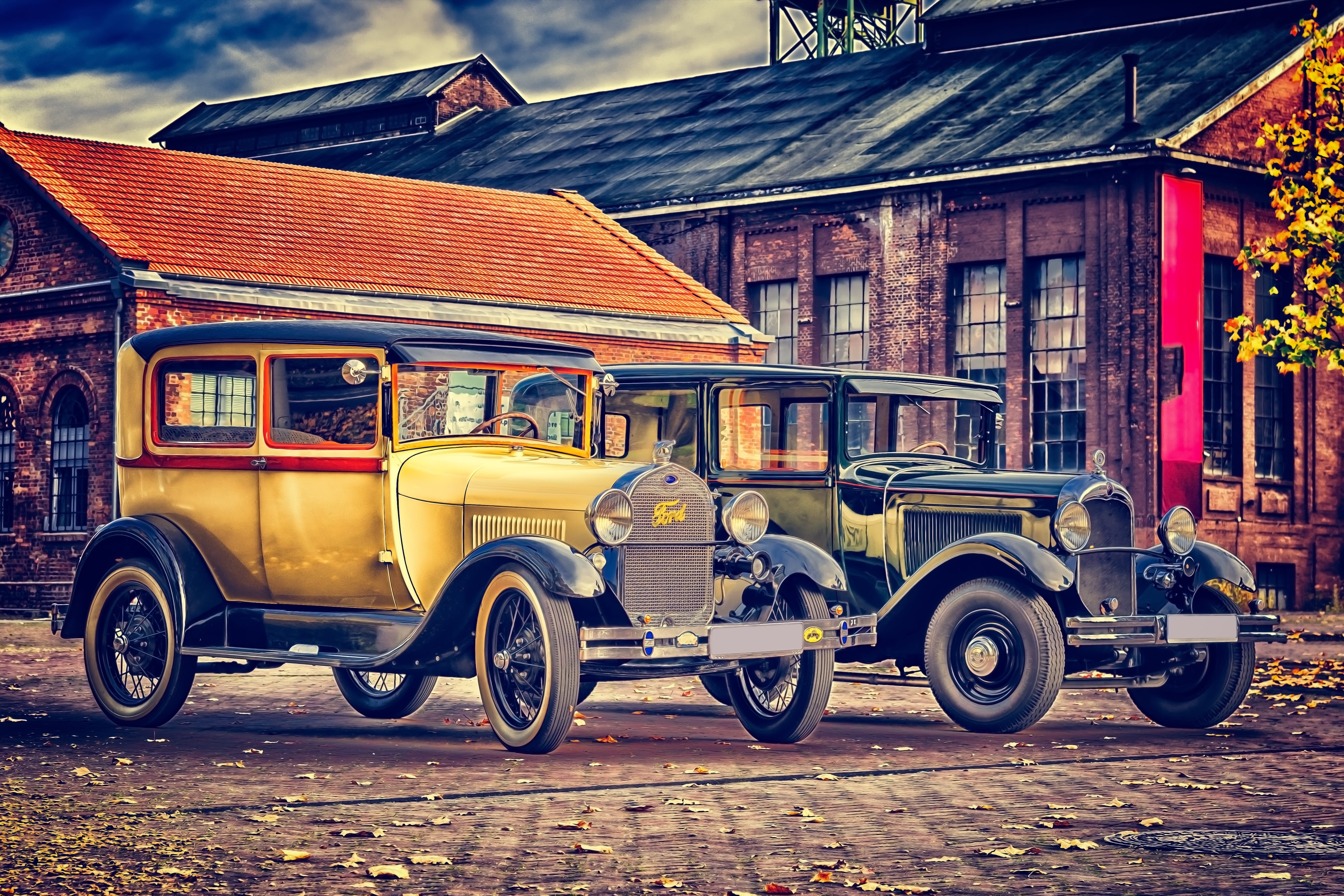 formerly, rarity, wheel, day, vintage car mobile, architecture, citroen, germany, transportation, building exterior, 5K, history, vehicle, retro, retro styled, HD Wallpaper