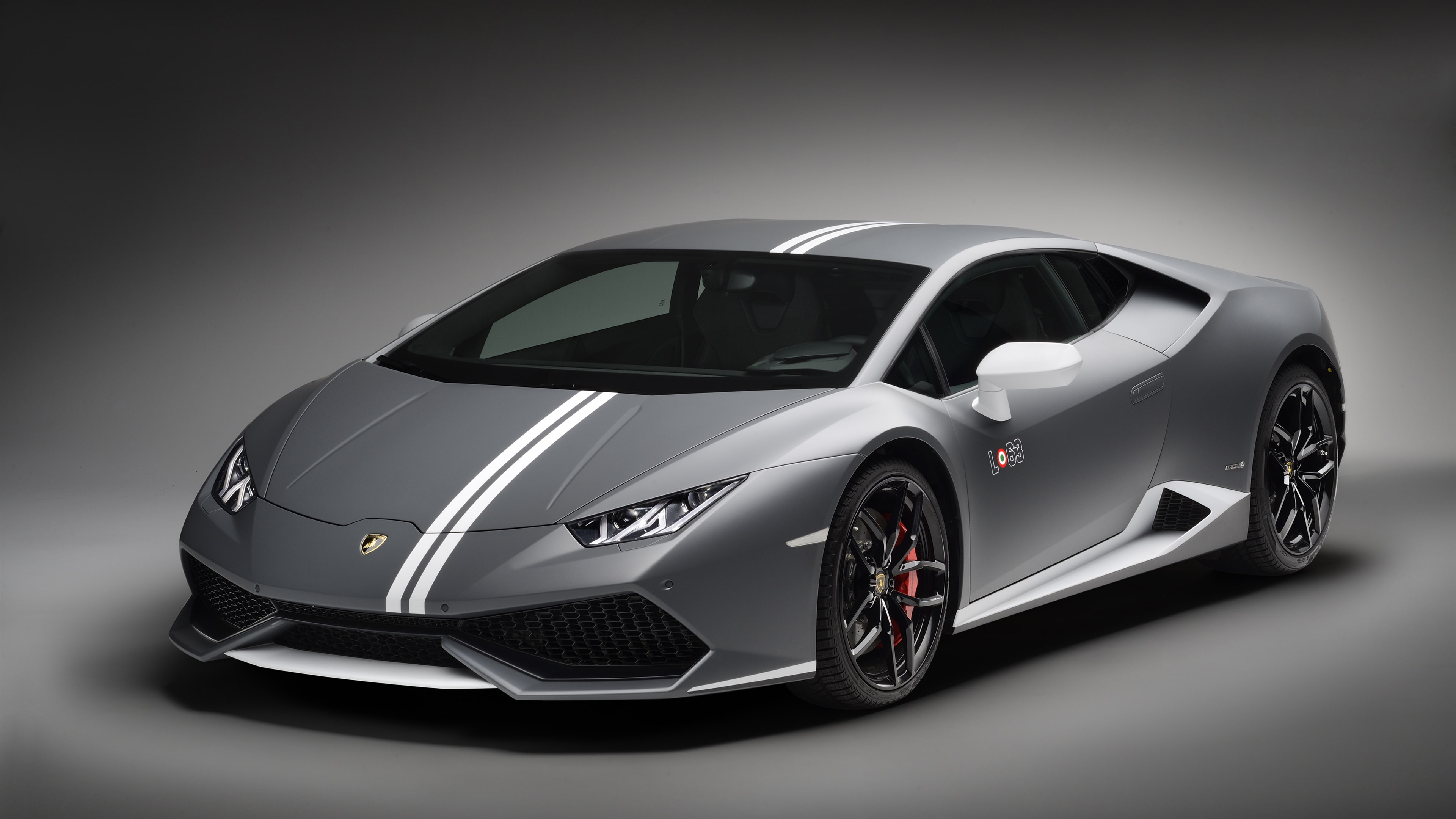 Huracan, Gray, 4K, 4, Supercar, LP, Lamborghini, 610, HD Wallpaper