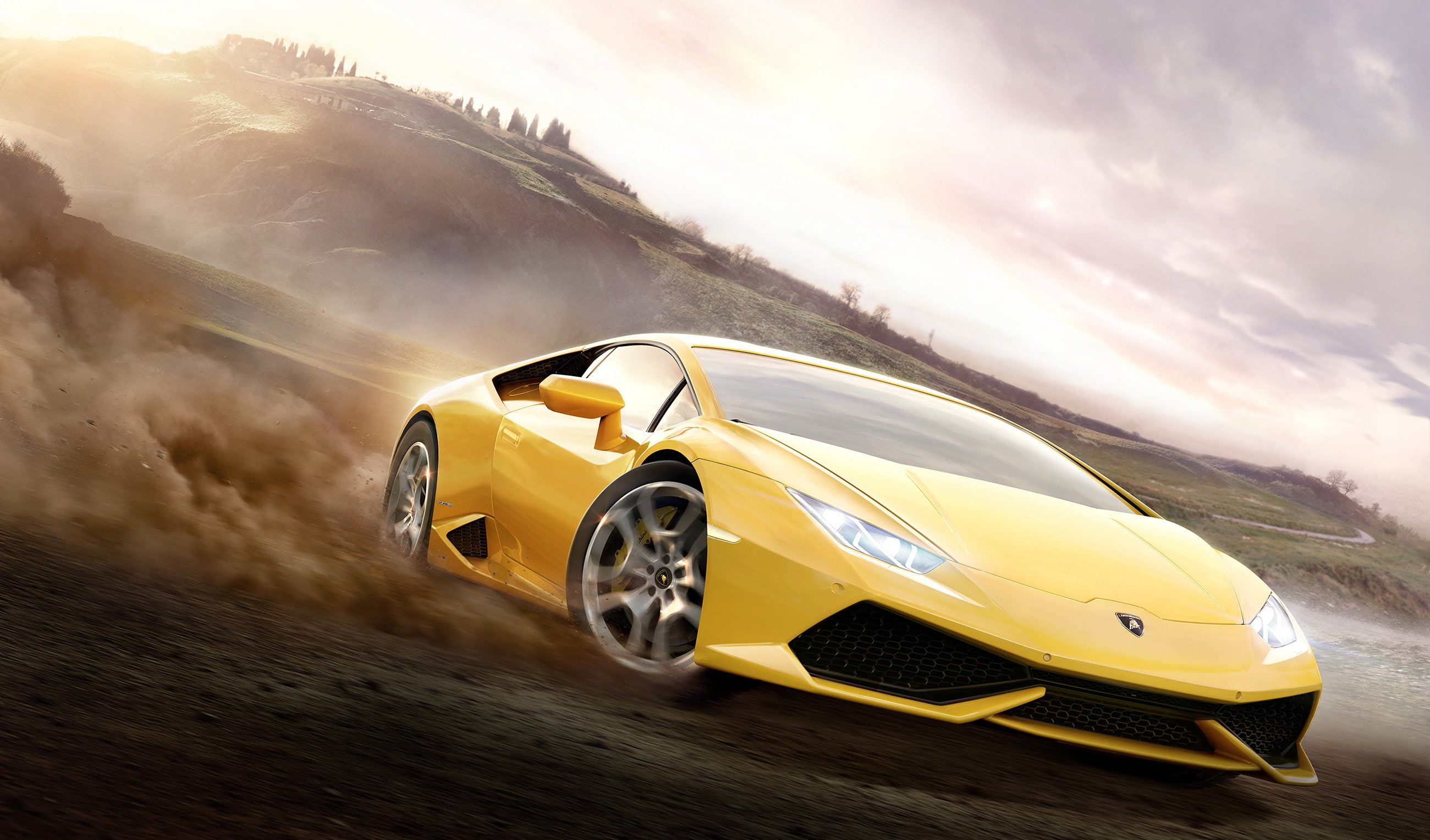 lamborghini huracan lp 610 4, forza horizon 2, 2K, HD Wallpaper