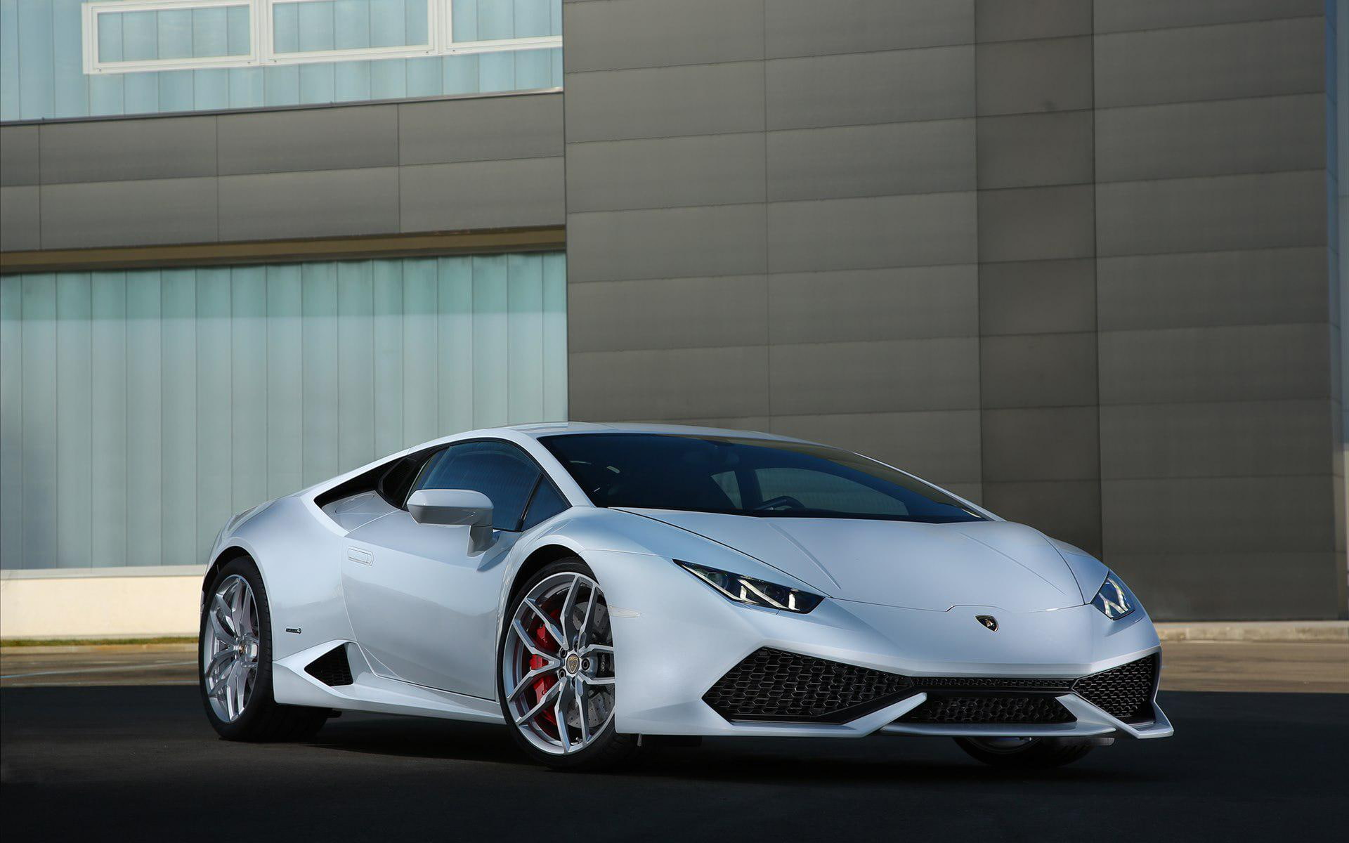 sports, ferrari, huracan, cars, 1080P, coupe, lp, grey, lamborghini, 2015, HD Wallpaper