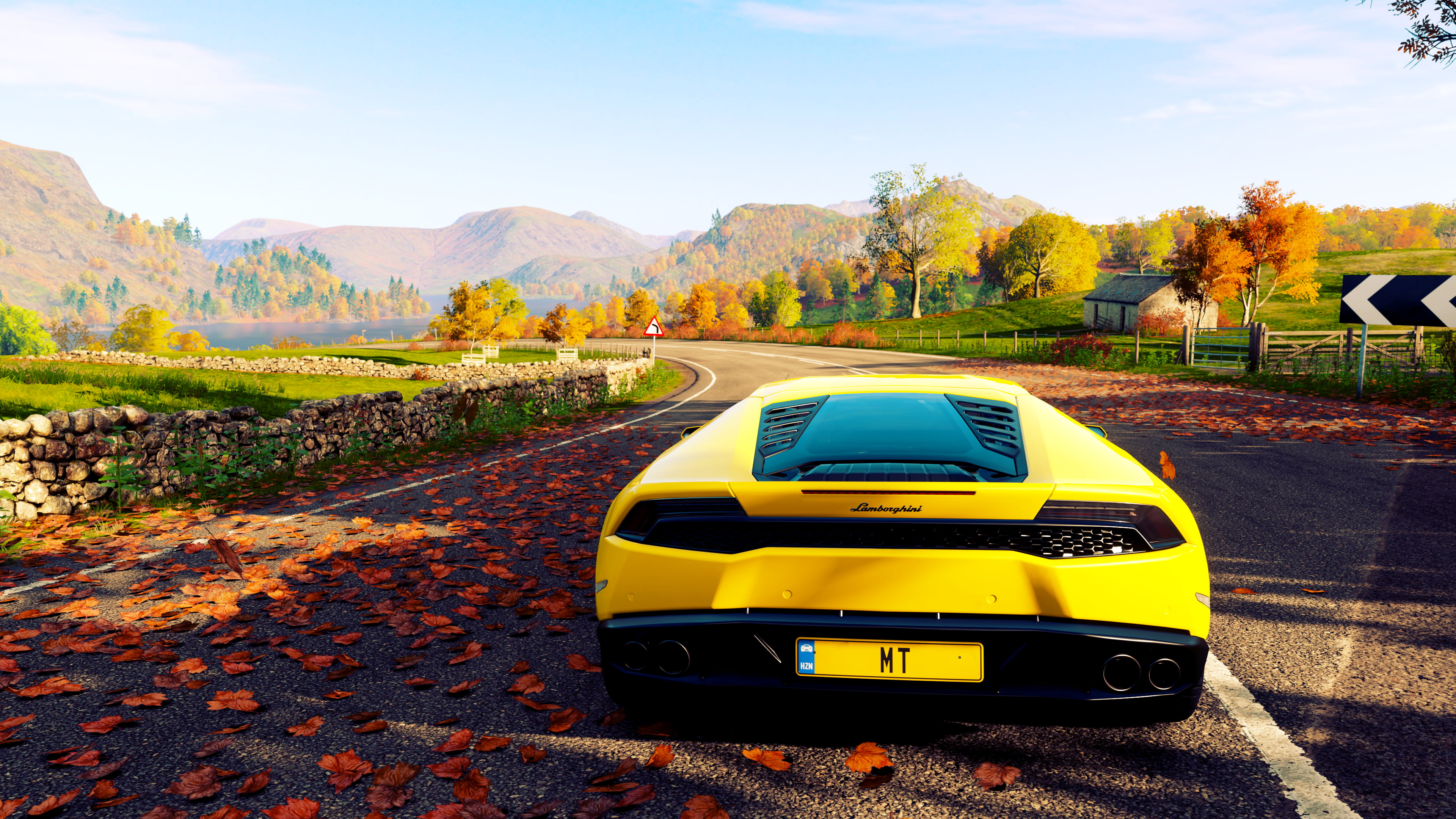 Forza Horizon 4, 4K, 2014 Lamborghini Huracán LP 610-4, spring, HD Wallpaper