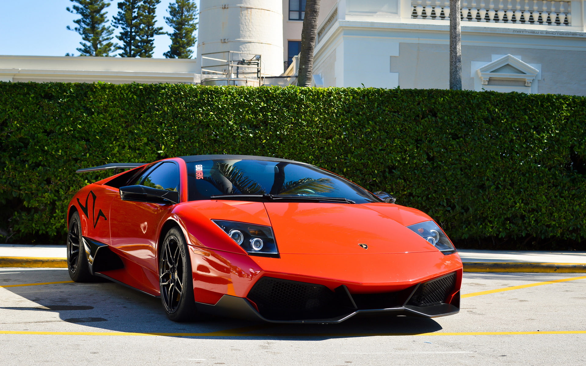 hd, lamborghini, 1080P, cars, murcielago, sv, HD Wallpaper