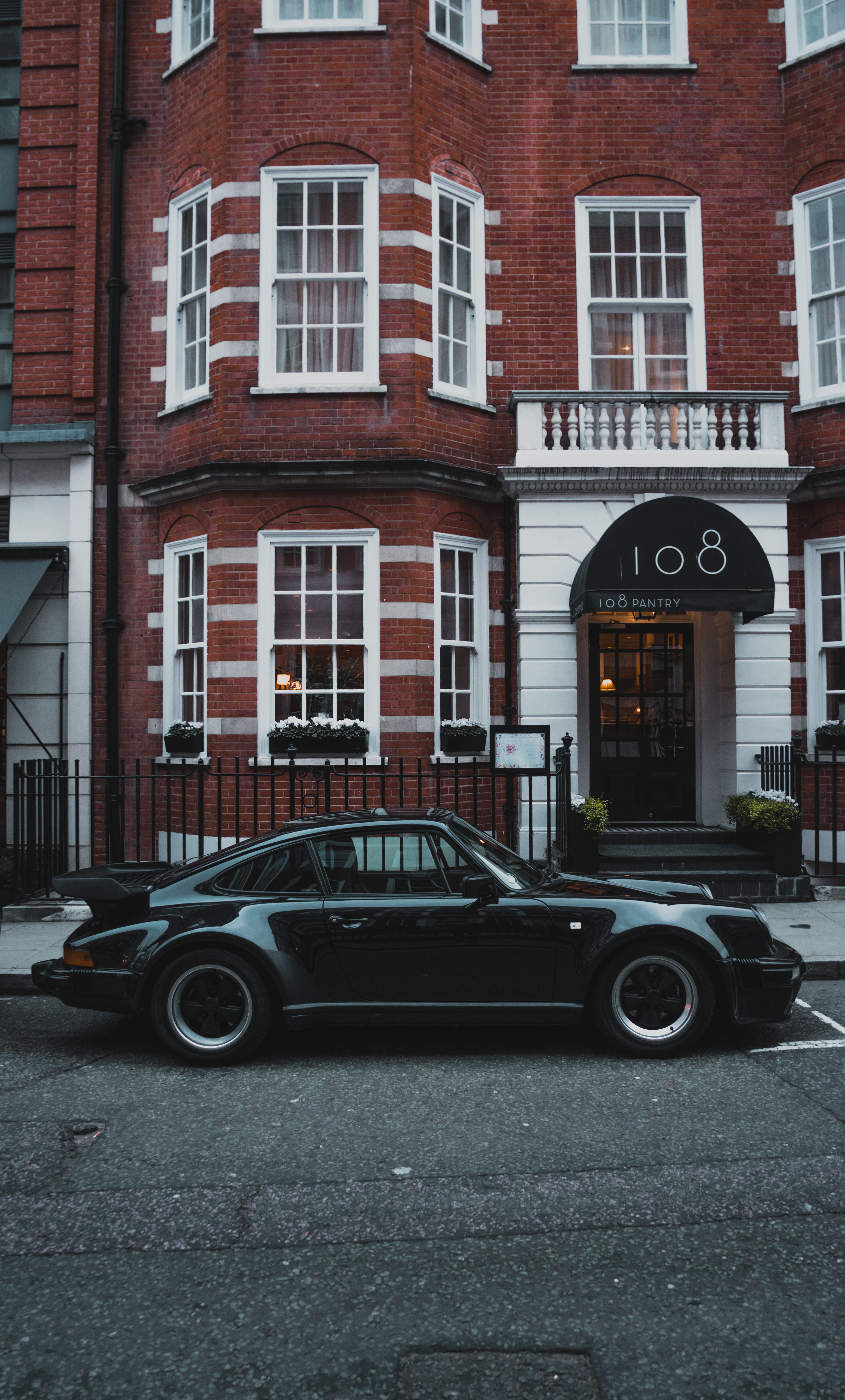 white, street, machine, green, no people, architecture, 964 porsche turbo, sports car, automobile, path, tire, motor vehicle, tarmac, red, road, built structure, Phone HD Wallpaper