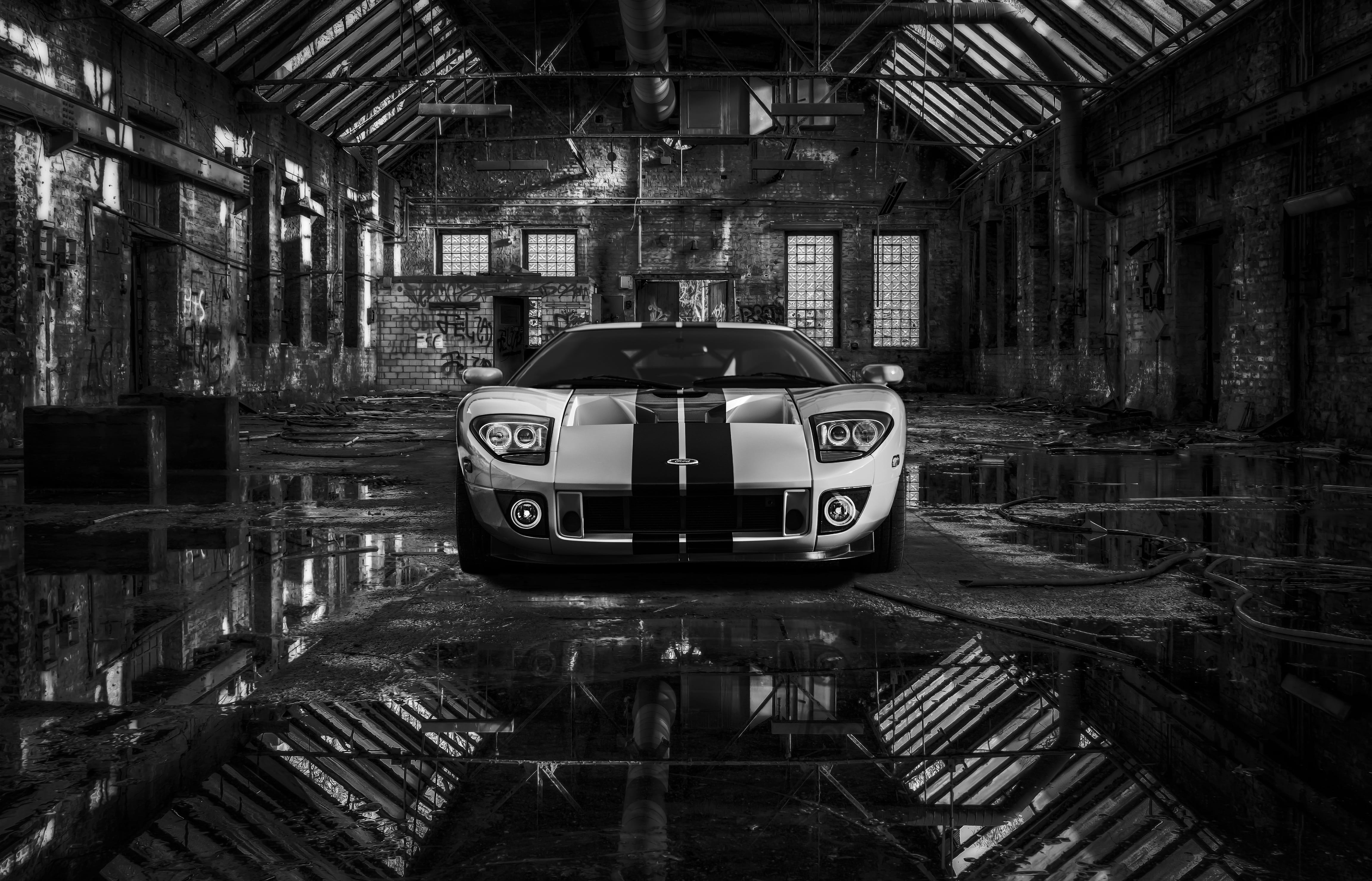 day, vehicle, transportation, 4K, architectural column, america, water, american, ceiling, model, oldtimer, motor vehicle, land vehicle, reflection, warehouse, HD Wallpaper