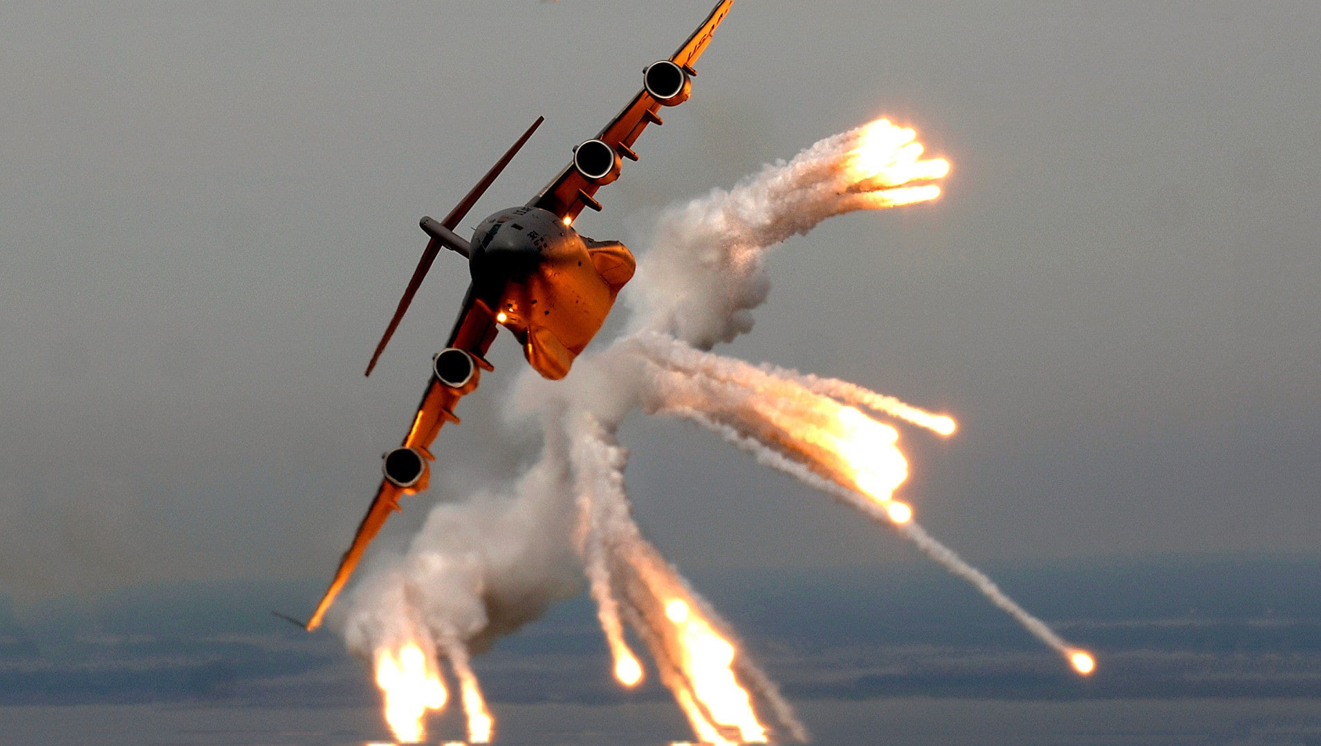 vehicle, army, aircraft, 720P, Boeing C-17 Globemaster III, military aircraft, HD Wallpaper