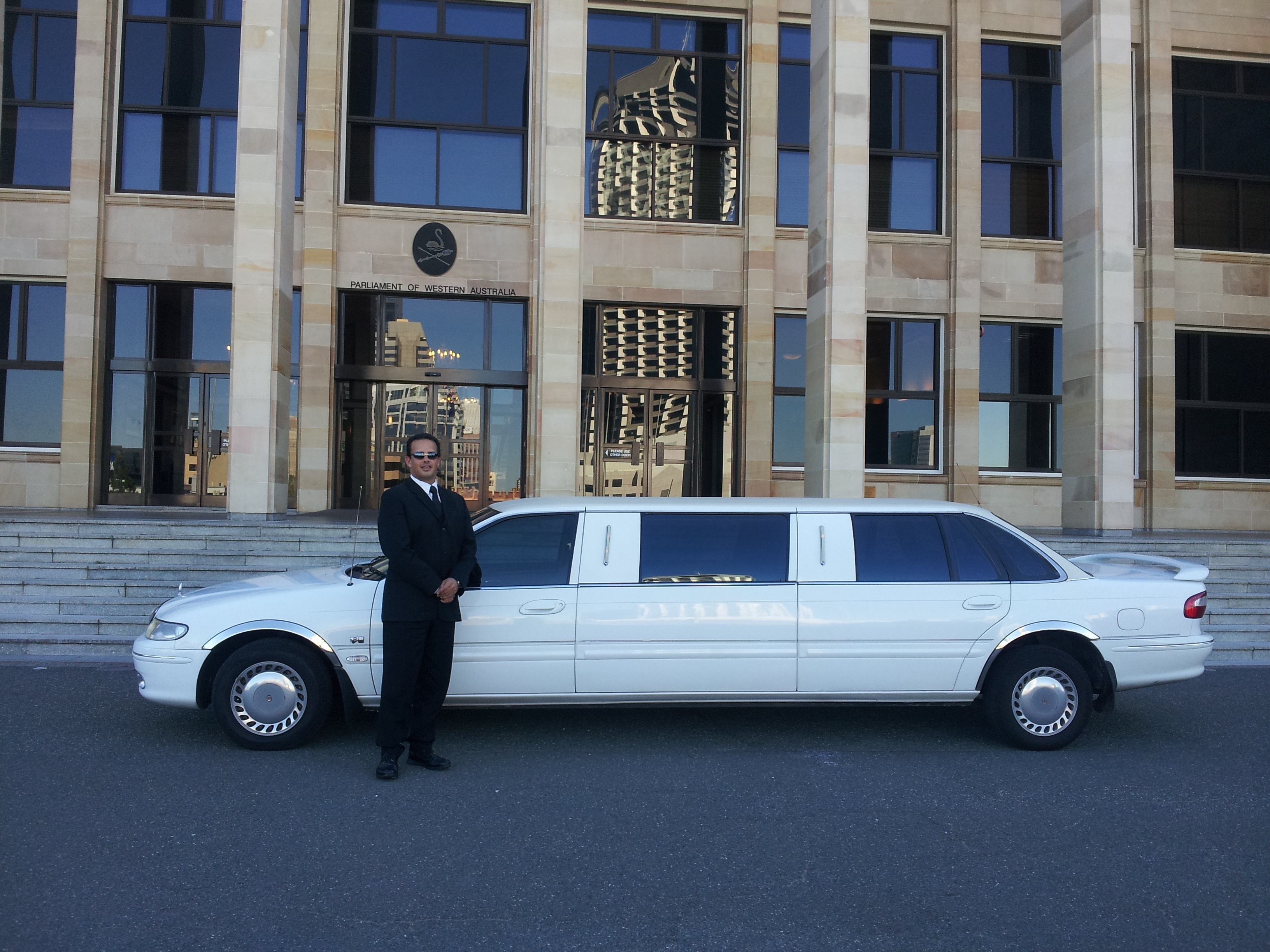 white, men, one person, mode of transportation, luxury, adult, building exterior, transport, built structure, transportation, city, limo, day, vehicle, HD Wallpaper