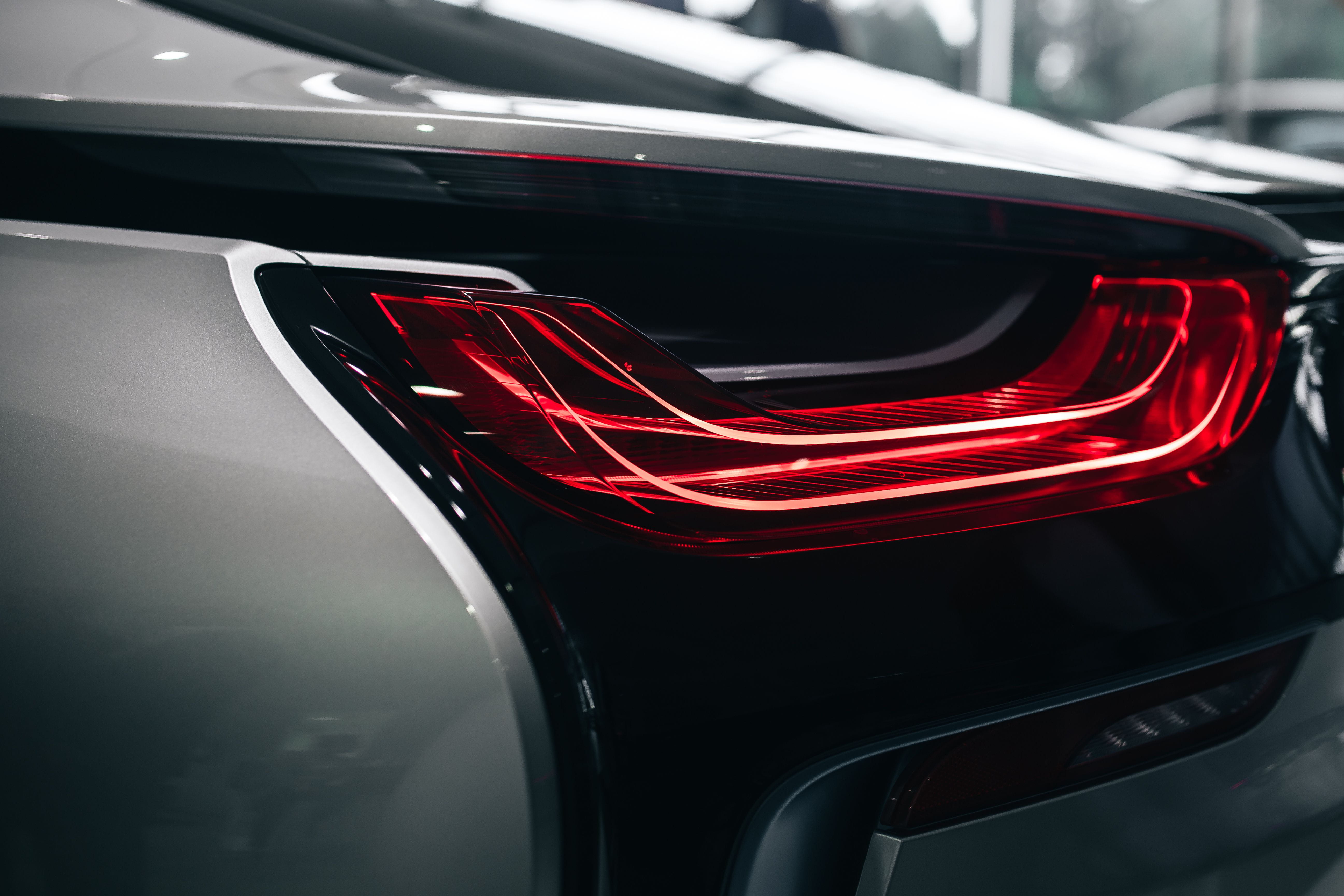 land Vehicle, bmw, auto, vehicle part, city, 5K, eco, Silver, speed, red, transportation, BMW i8, glass - material, motor vehicle, mode of Transport, reflection, HD Wallpaper