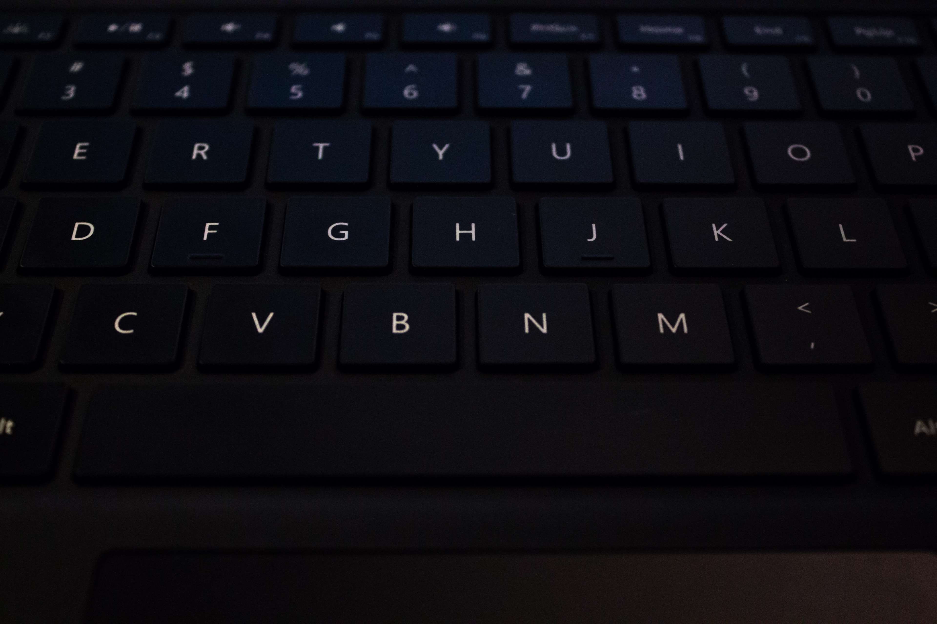 surface pro, text, connection, letter, computer part, western script, keypad, microsoft, close-up, electrical equipment, alphabet, keyboard, wireless technology, HD Wallpaper