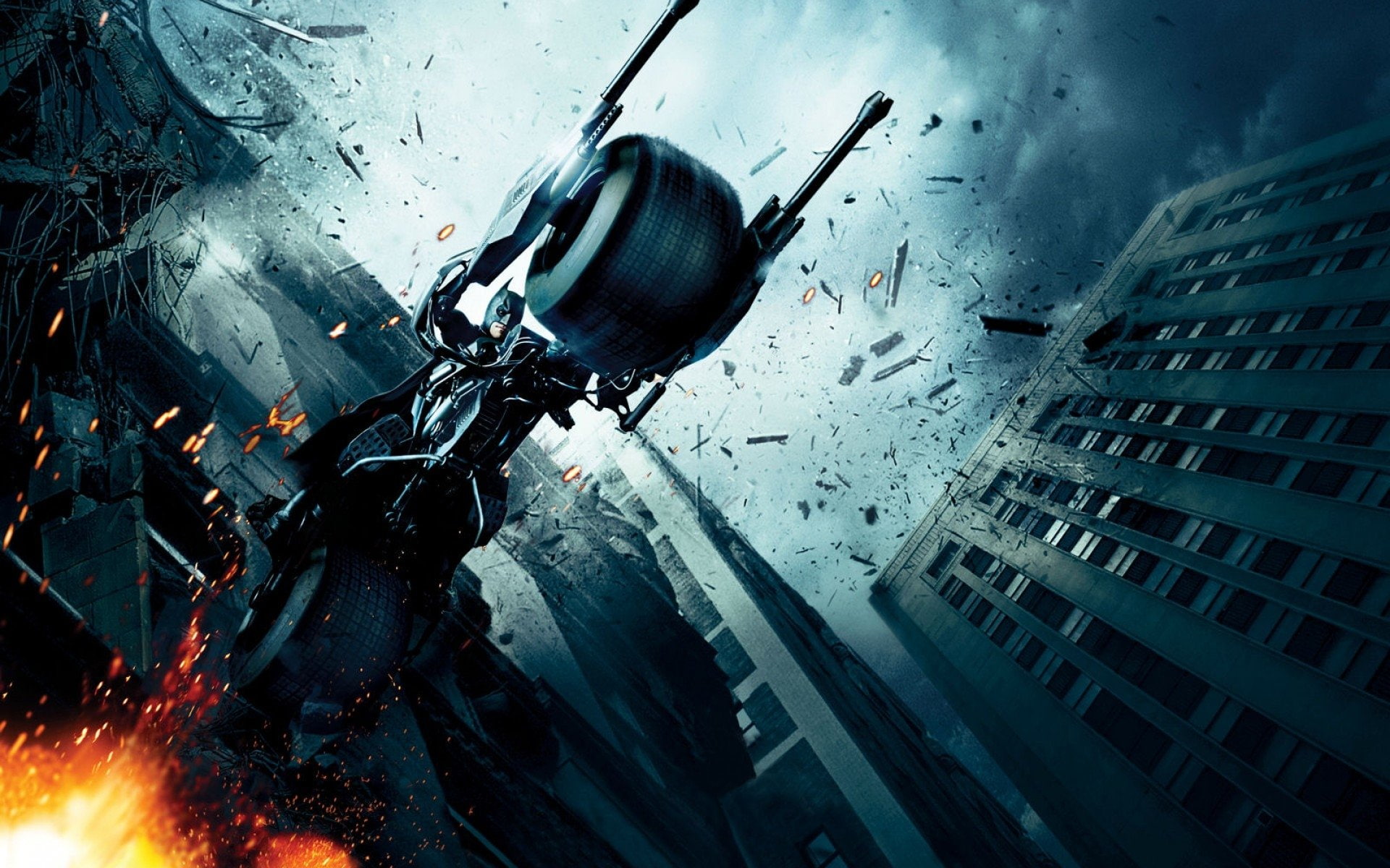 Batpod, 1080P, Batman, The Dark Knight, HD Wallpaper