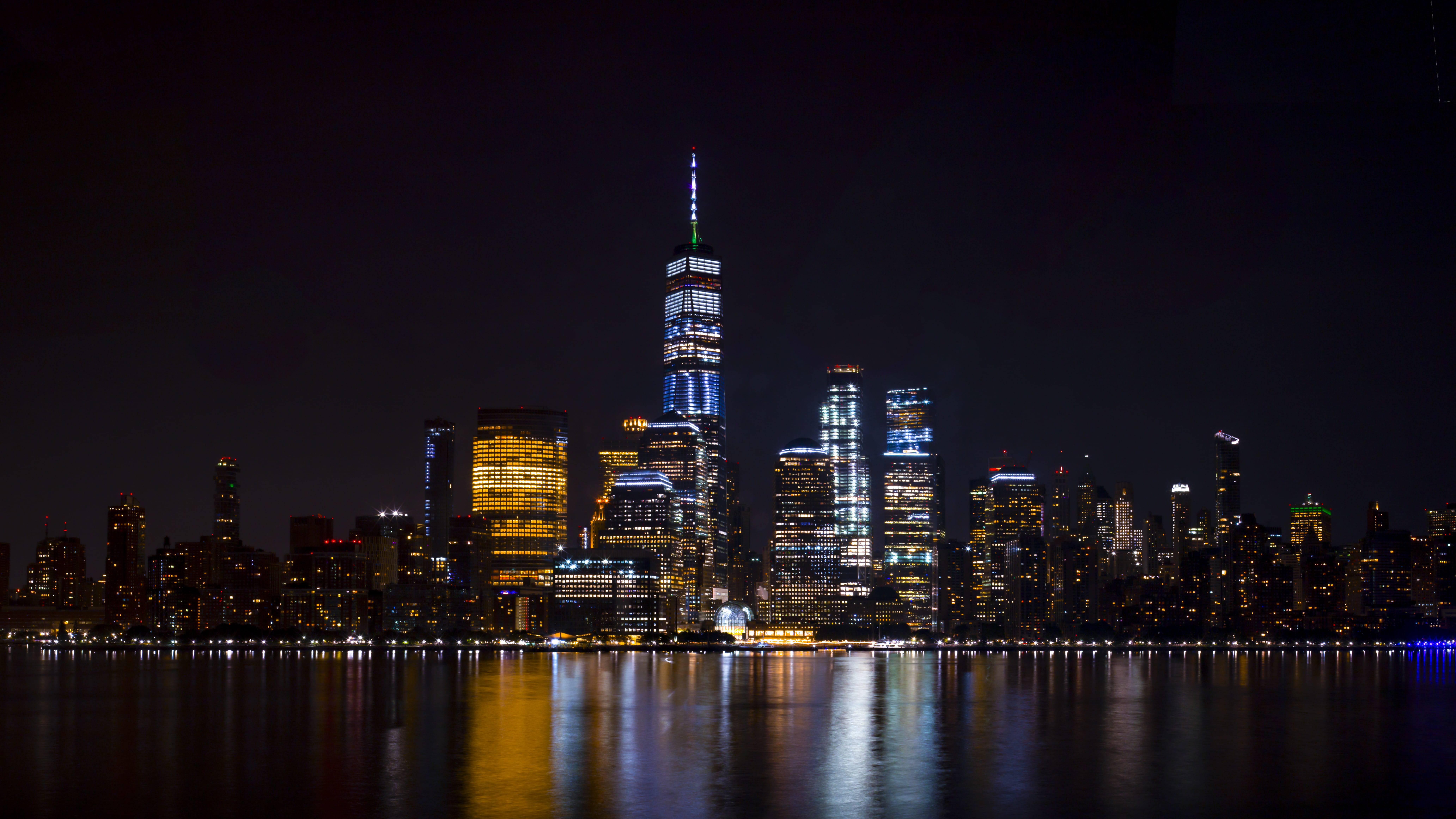 wall street, landscape, travel destinations, building exterior, water, urban skyline, fidi, tower, united states, cityscape, world trade center, dom tower, HD Wallpaper