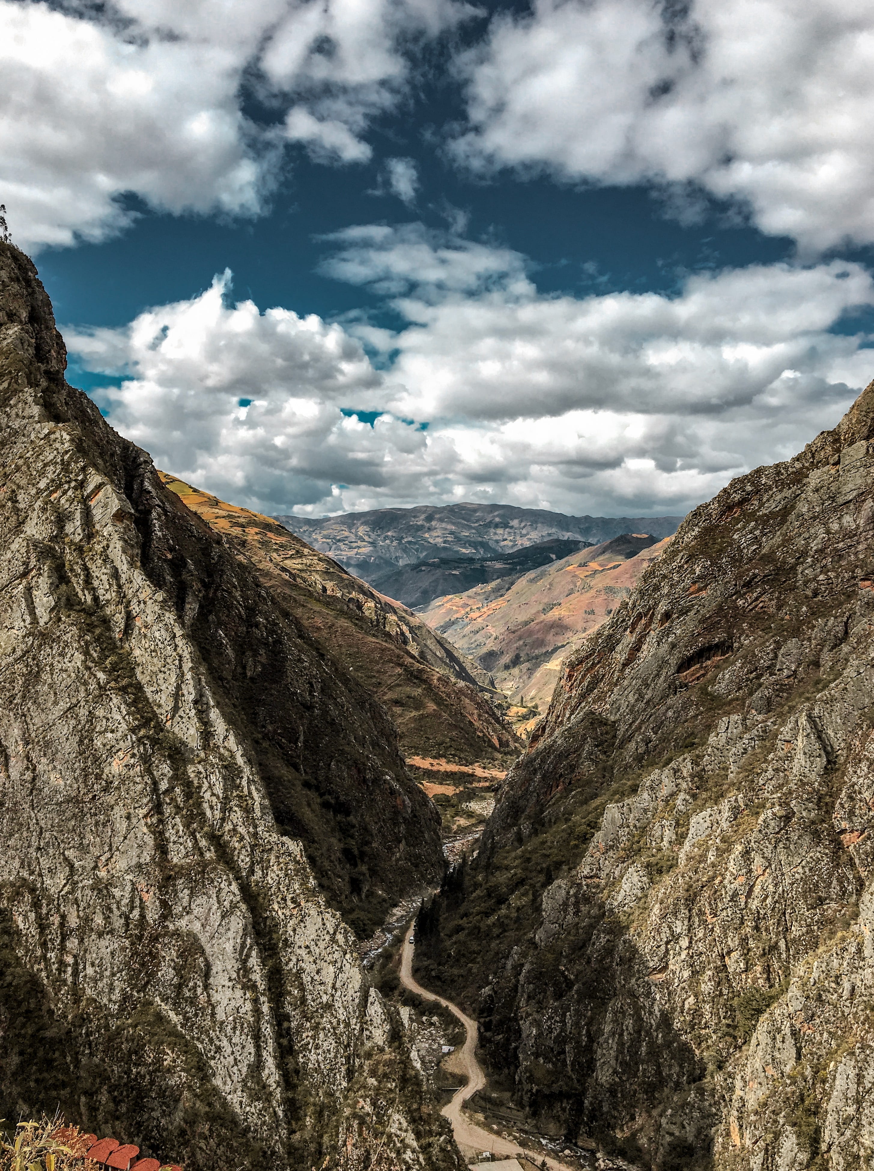 landscape, el edén, beauty in nature, photography, 4K, mountain, valley, sky, tranquility, color, idyllic, la libertad, cloud - sky, paisaje, perú, peru, Phone HD Wallpaper