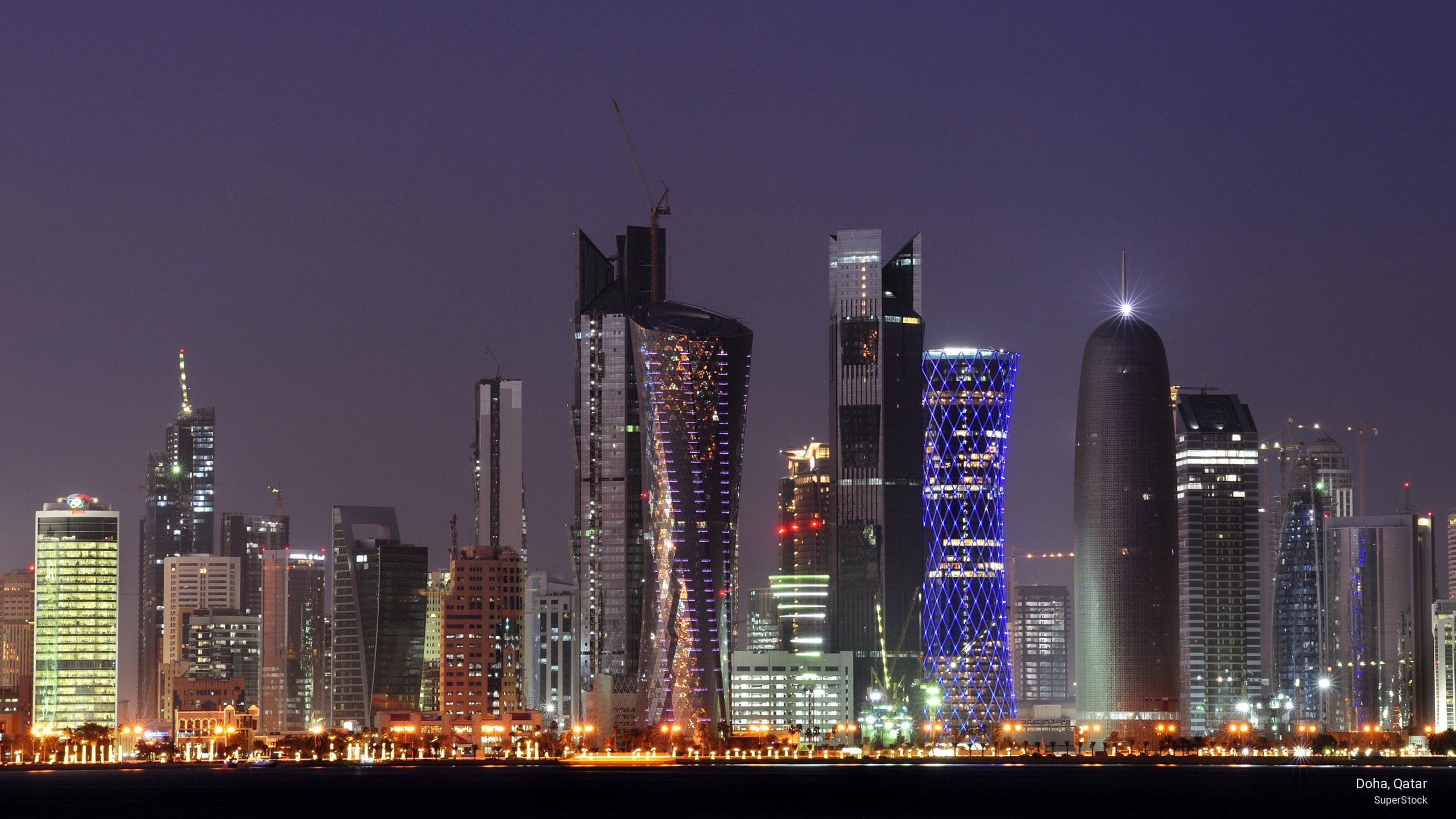 doha, qatar, 2K, Architecture, HD Wallpaper