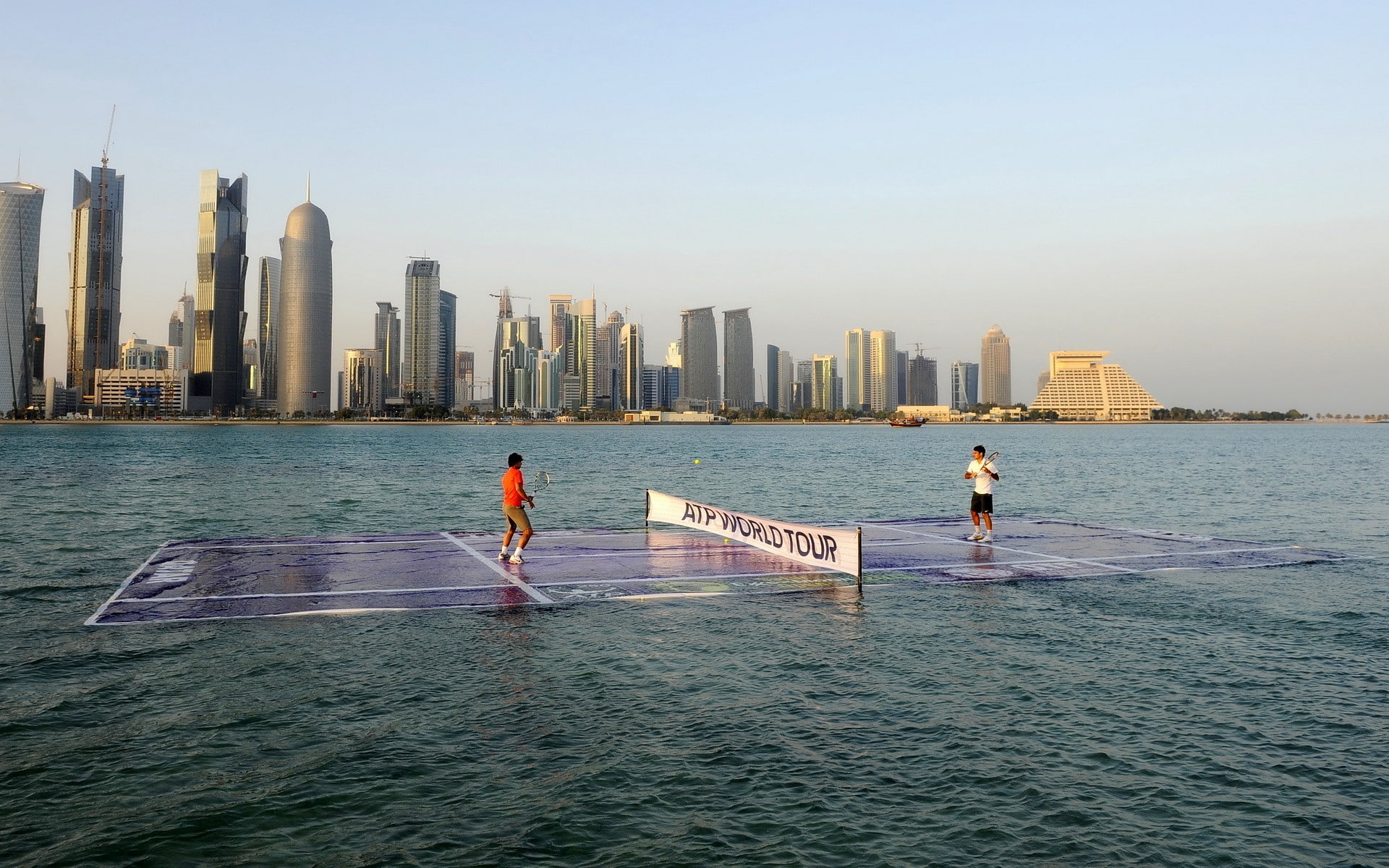 doha, tennis, hd, 1080P, sports, HD Wallpaper