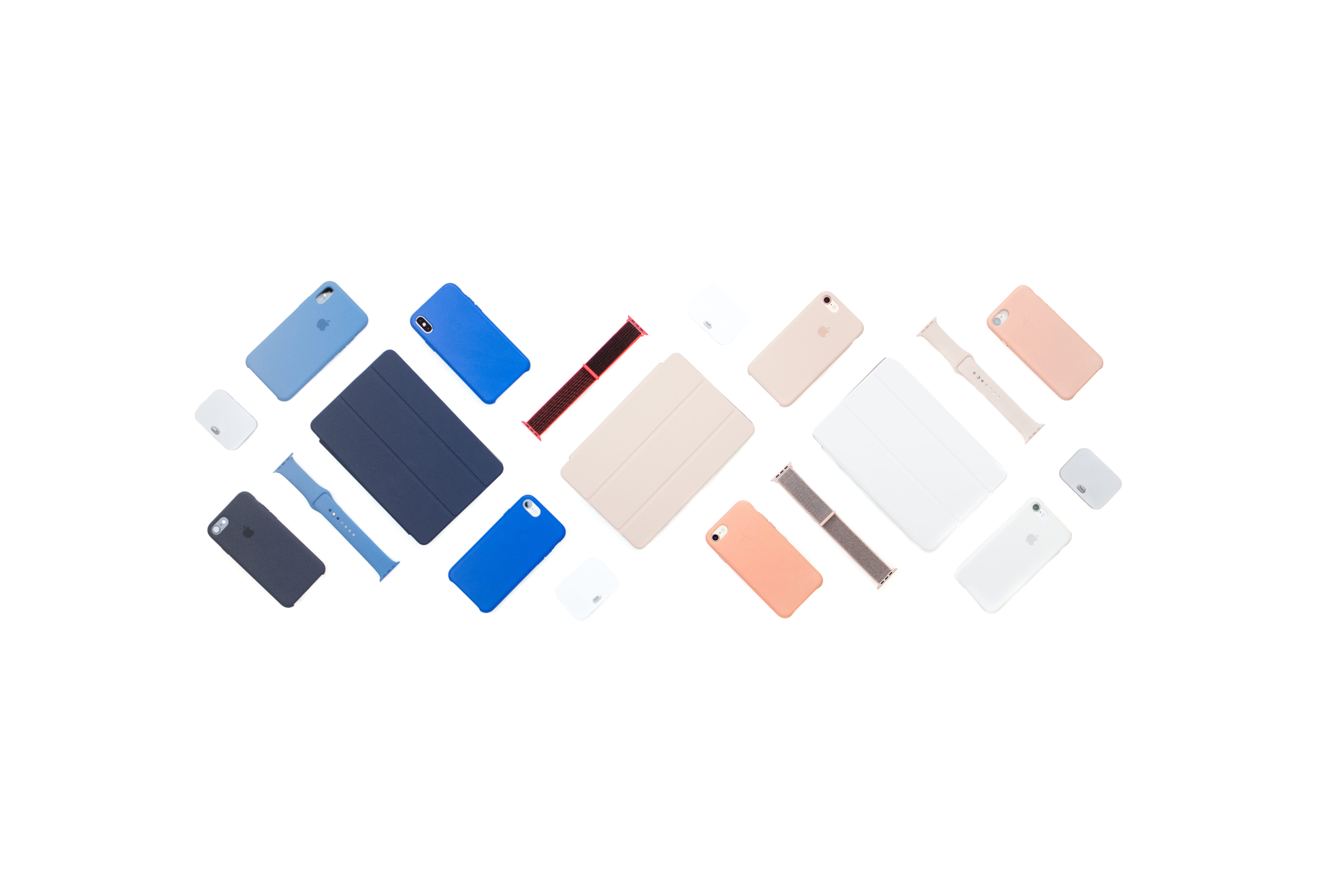 photography, layout, toy, tablet, electronic, flat, lot, large group of objects, flat lay, device, close-up, 5K, pad, white background, group, smart, multi colored, HD Wallpaper