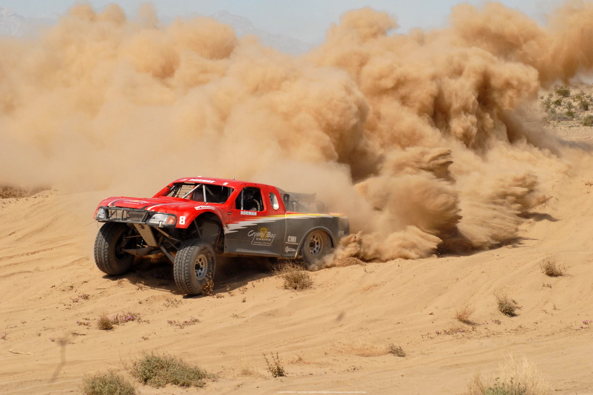 arid climate, car, sports utility vehicle, Low, environment, red, Bach, geology, land vehicle, Baja 1000, extreme terrain, 4x4, climate, pollution, nature, HD Wallpaper