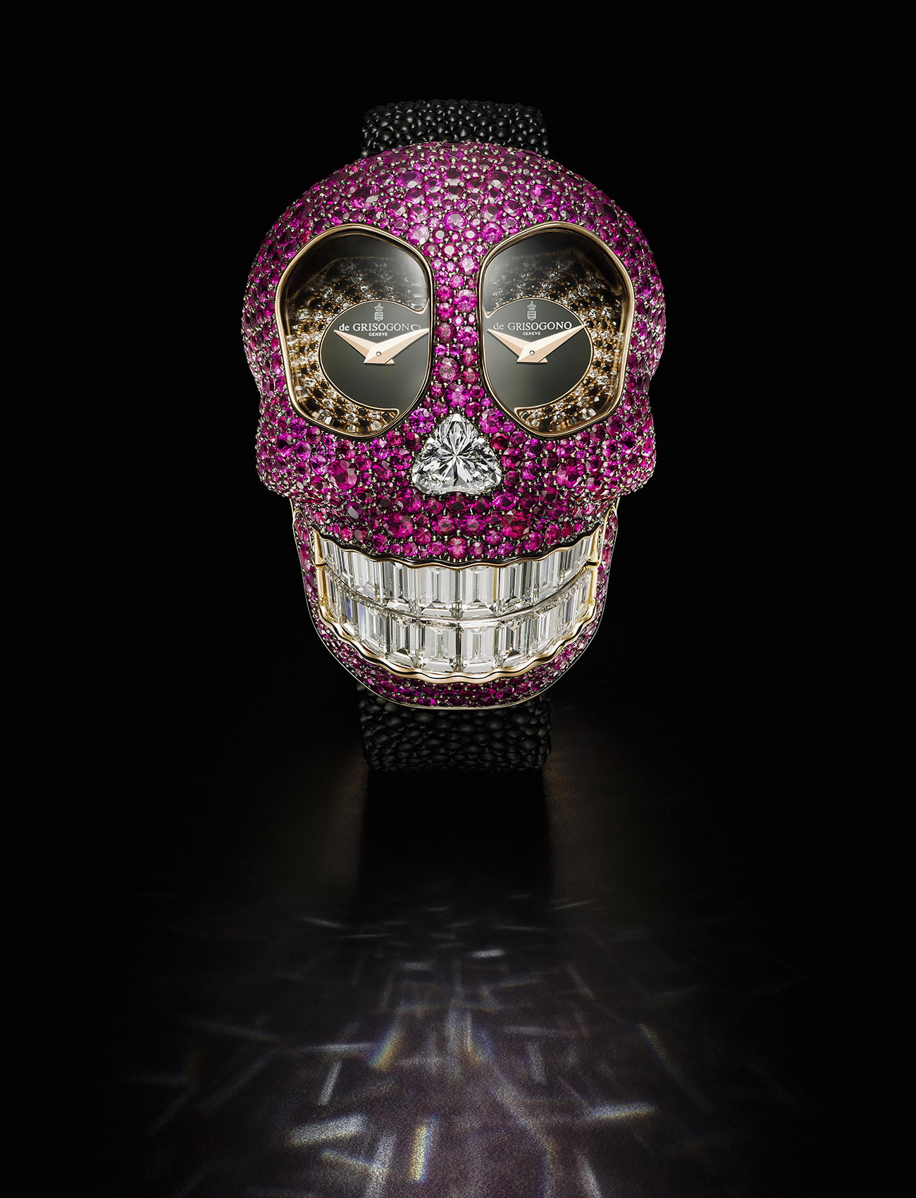 carnival - celebration event, luxury watches, indoors, arts culture and entertainment, skull, human representation, celebration, single object, simple background, Phone HD Wallpaper