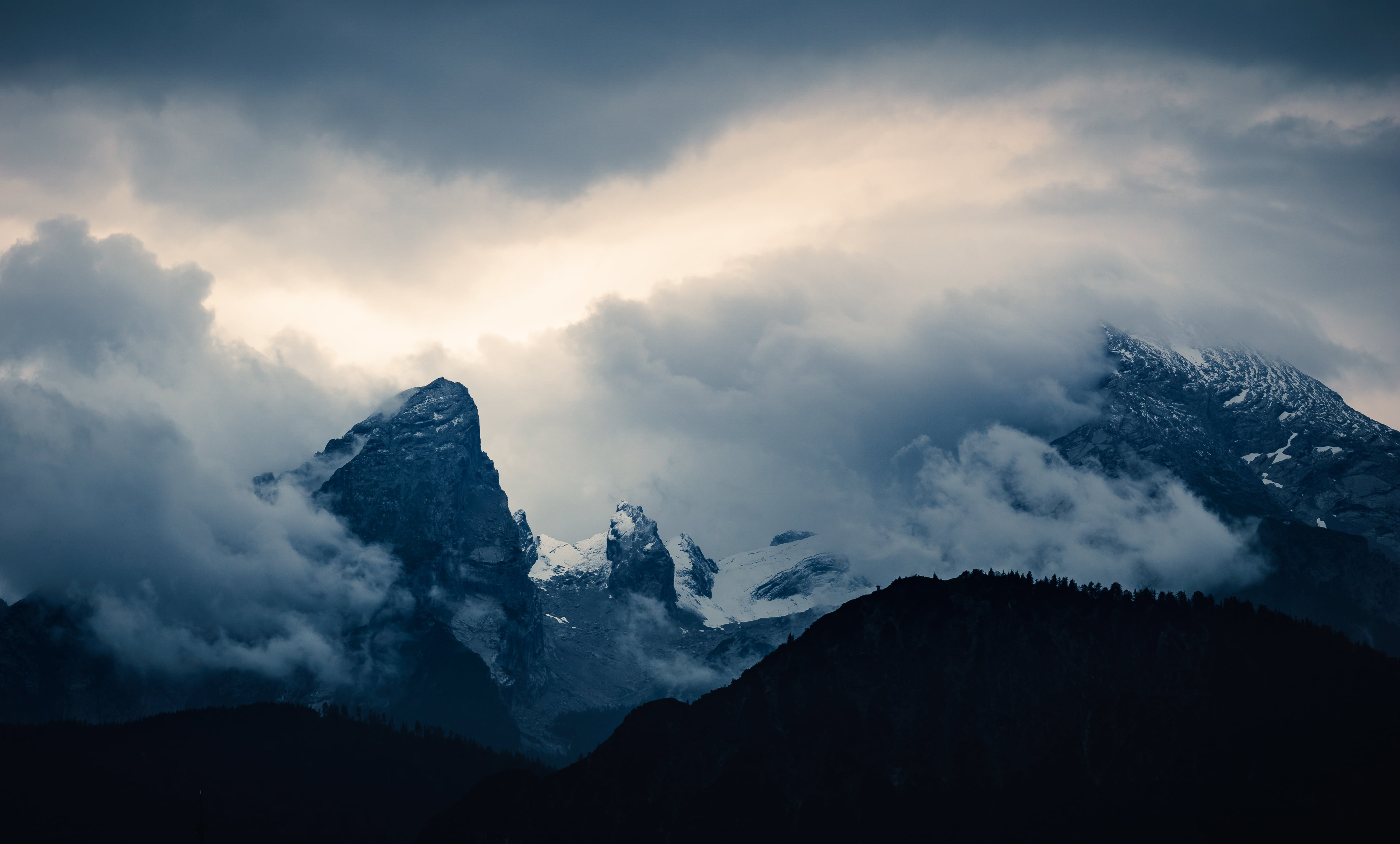 snow, Alpen, Stimmung, Explore, mountain, european Alps, Sony  a6000, Ramsau, nature, covered, Germany, über, mountain Peak, landscape, 4K, Alps  Mountains, HD Wallpaper