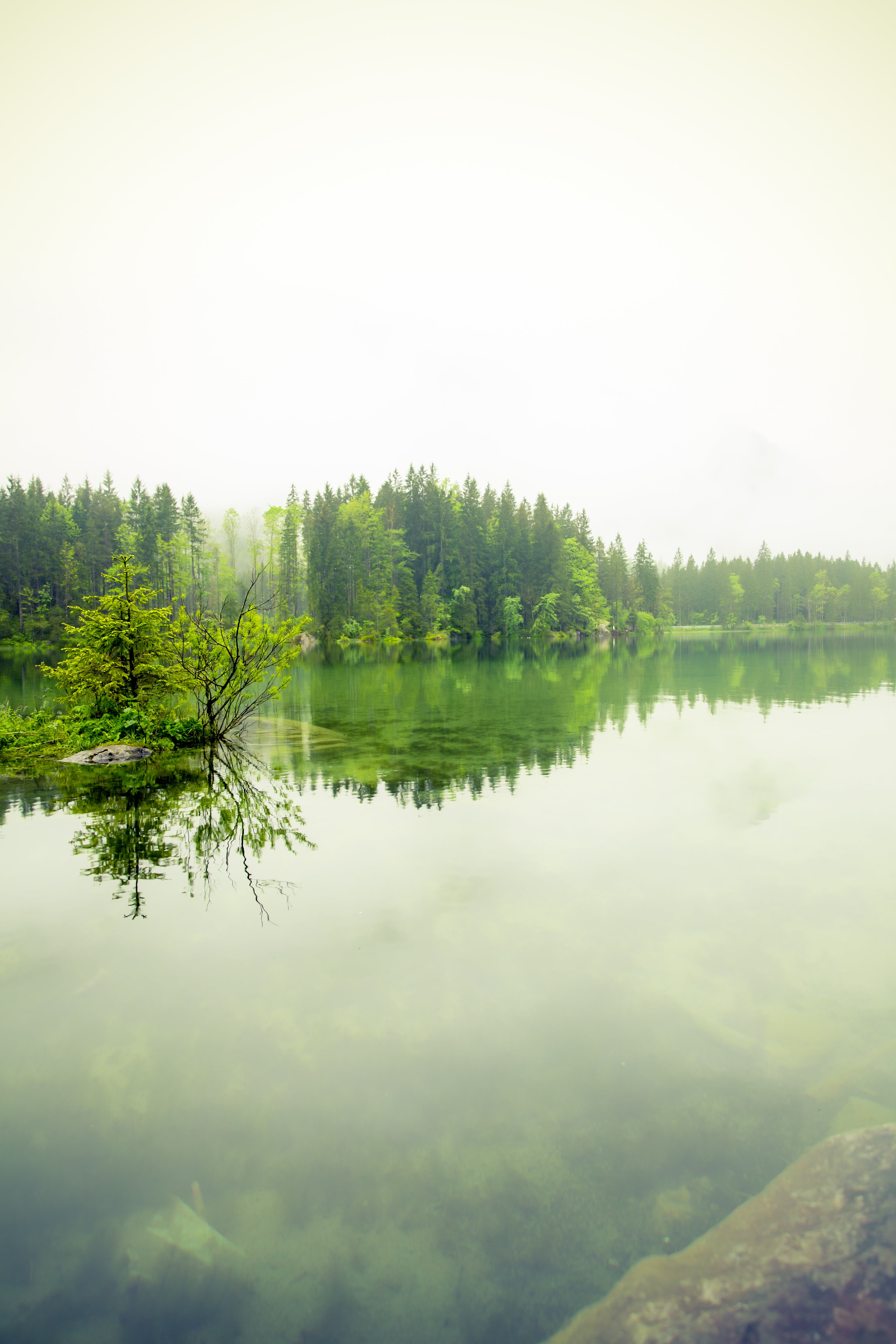 tranquil scene, rest, sky, holiday, nature, forest, adventure, idyllic, no people, hotel, ramsau, non-urban scene, alpine, trees, water, tranquility, summer, Phone HD Wallpaper