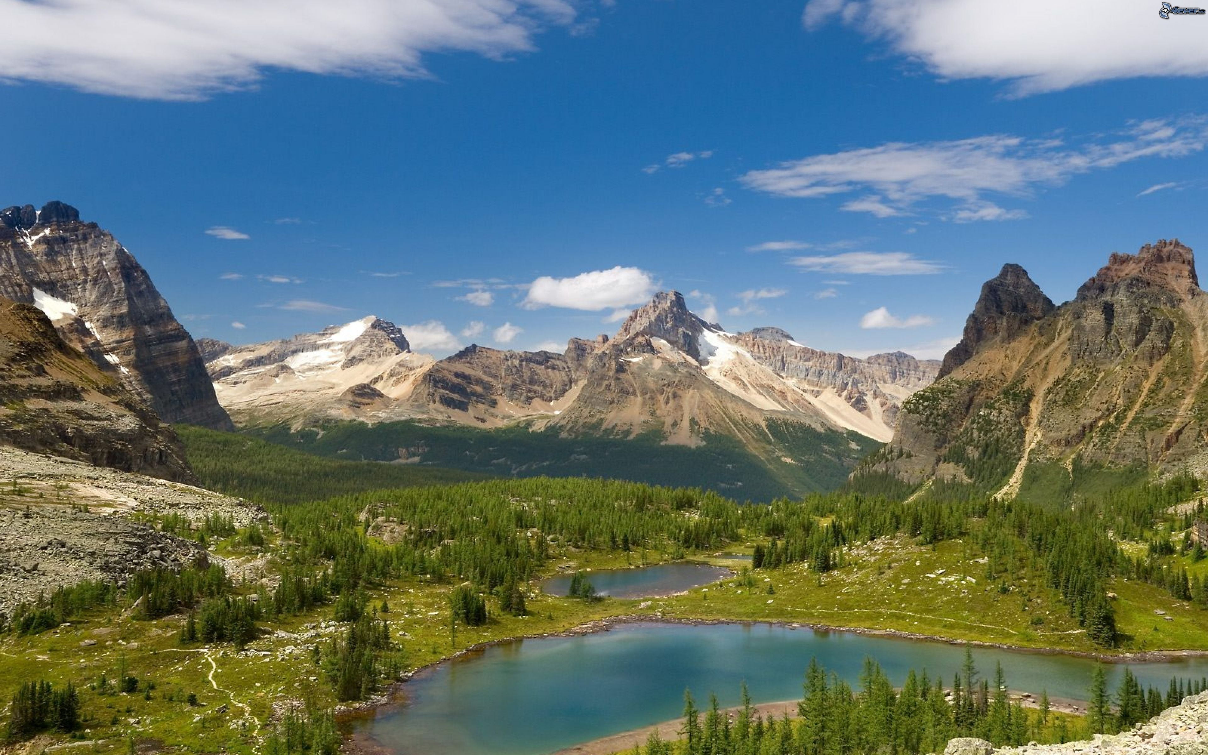 4K, sky, plant, water, germany, formation, non-urban scene, mountain peak, no people, beauty in nature, tranquil scene, outdoors, idyllic, alps, trees, HD Wallpaper