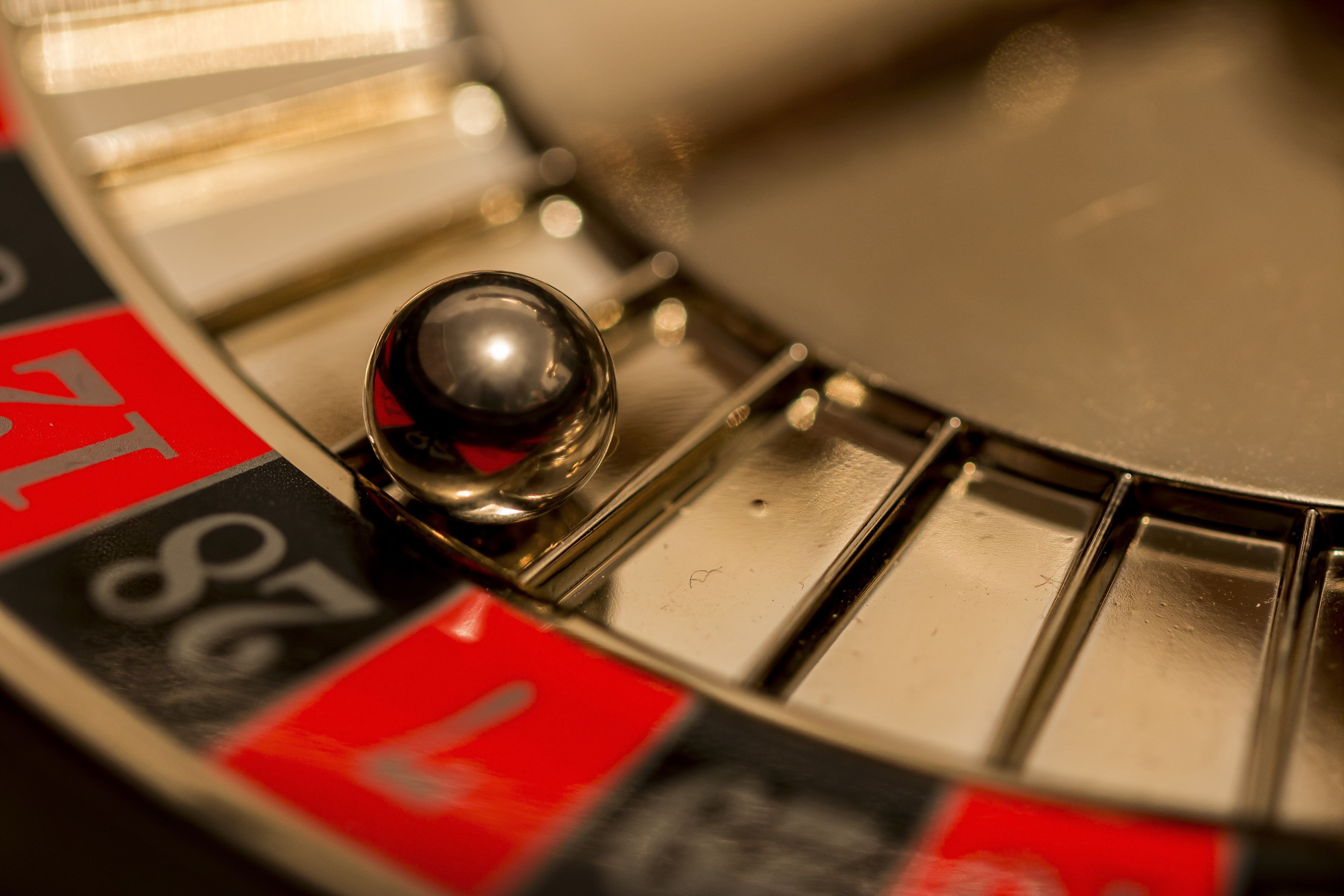 5K, ball, macro, roulette, HD Wallpaper