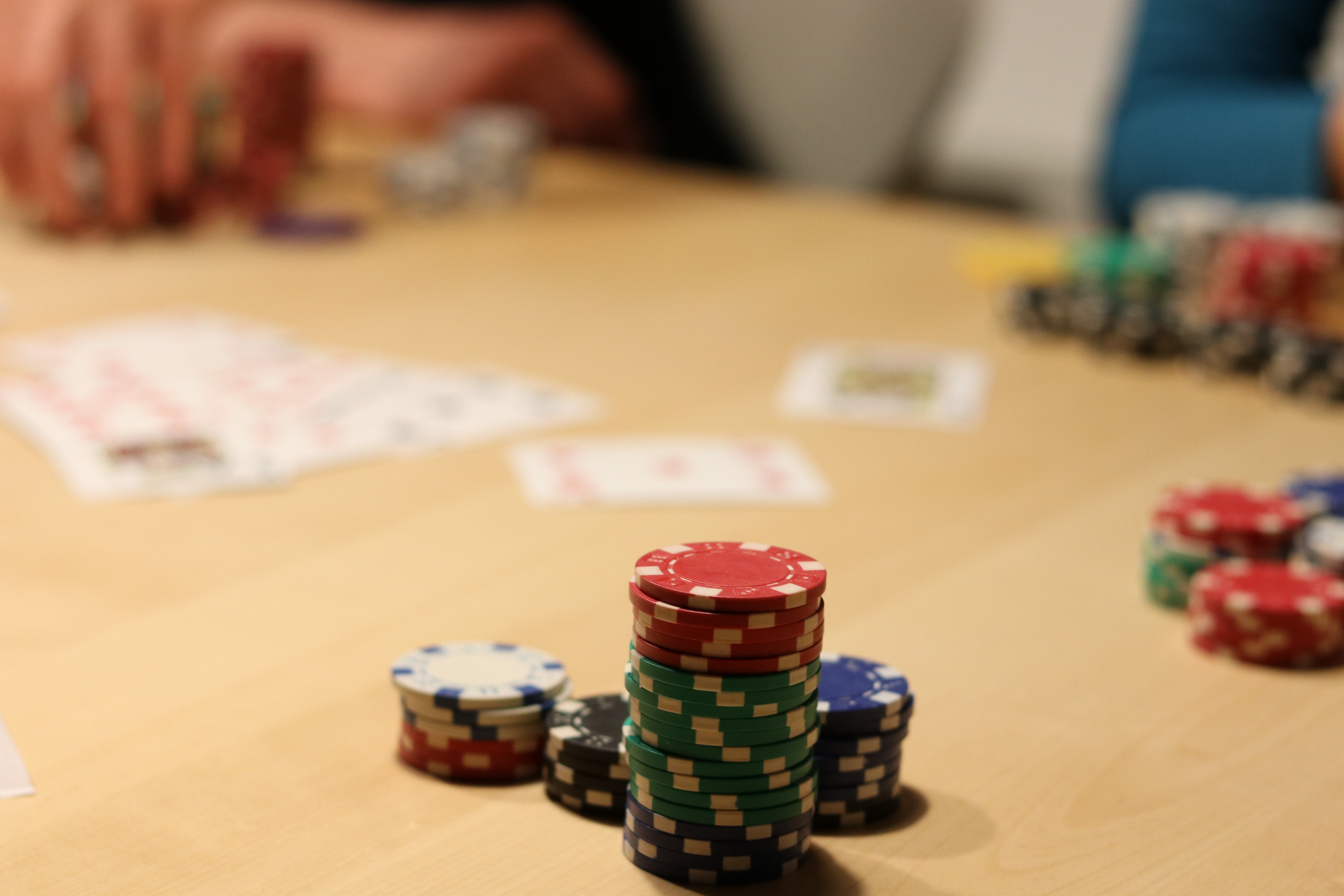 entertainment, indoors, table, risk, stack, focus on foreground, win, gesellschaftsspiel, toys, relaxation, game casino, cards, card game, leisure activity, HD Wallpaper