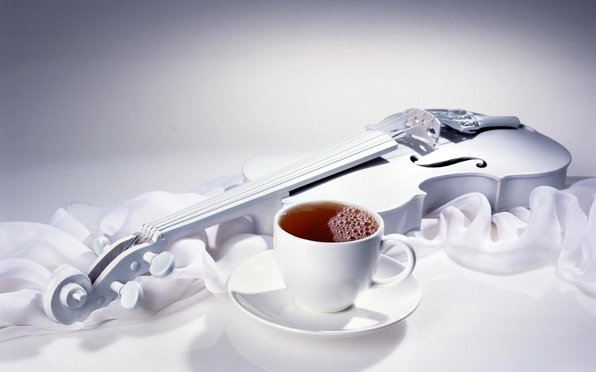 teacup, drink, white color, teaspoon, food and drink, food, coffe, 1080P, studio shot, coffee - drink, saucer, refreshment, coffee cup, white, no people, HD Wallpaper