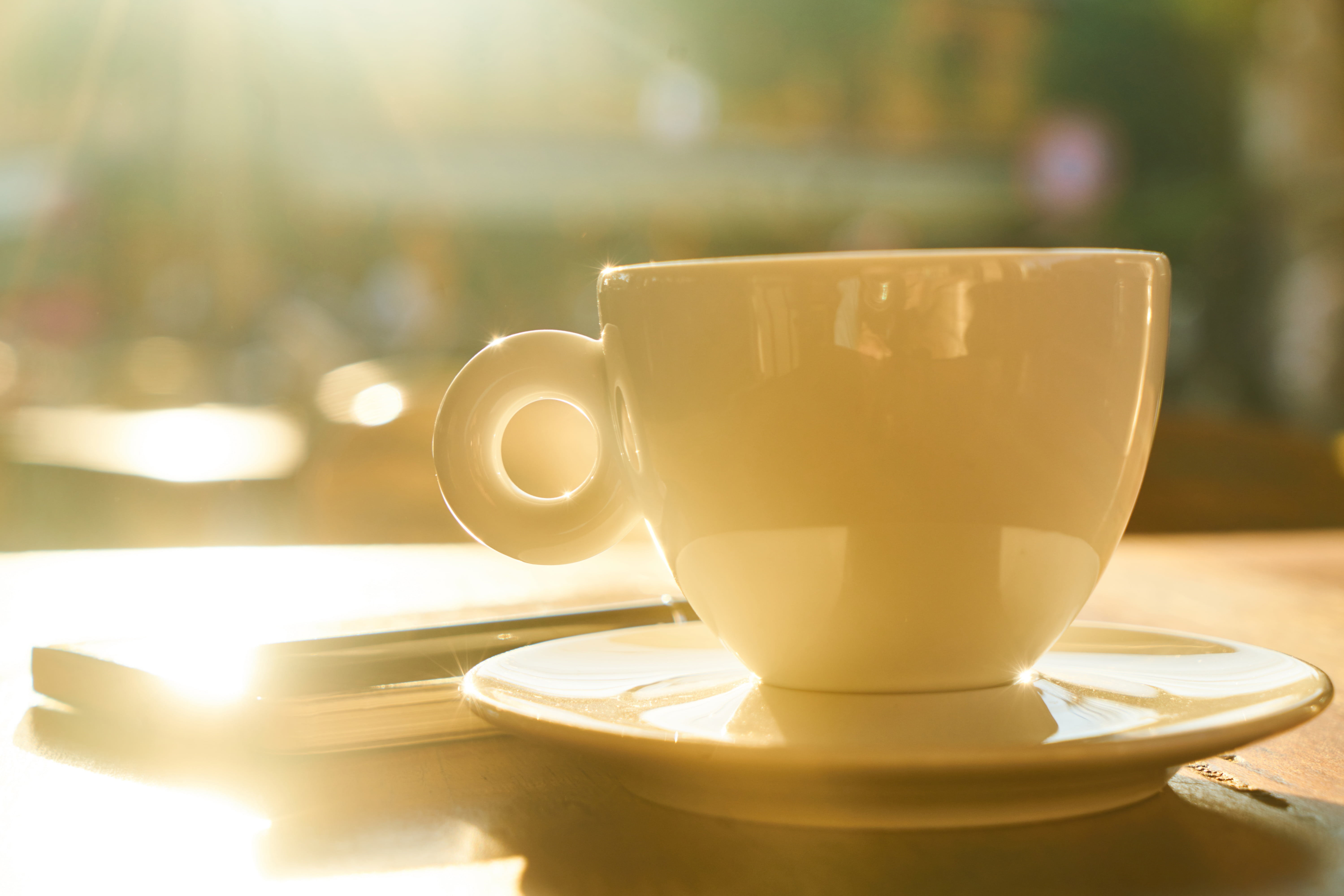 cup, hot drink, food, drink, tea, refreshment, breakfast, morning, detail, still life, nobody, product photo, brown, coffee cup, close-up, read, ceramic, HD Wallpaper