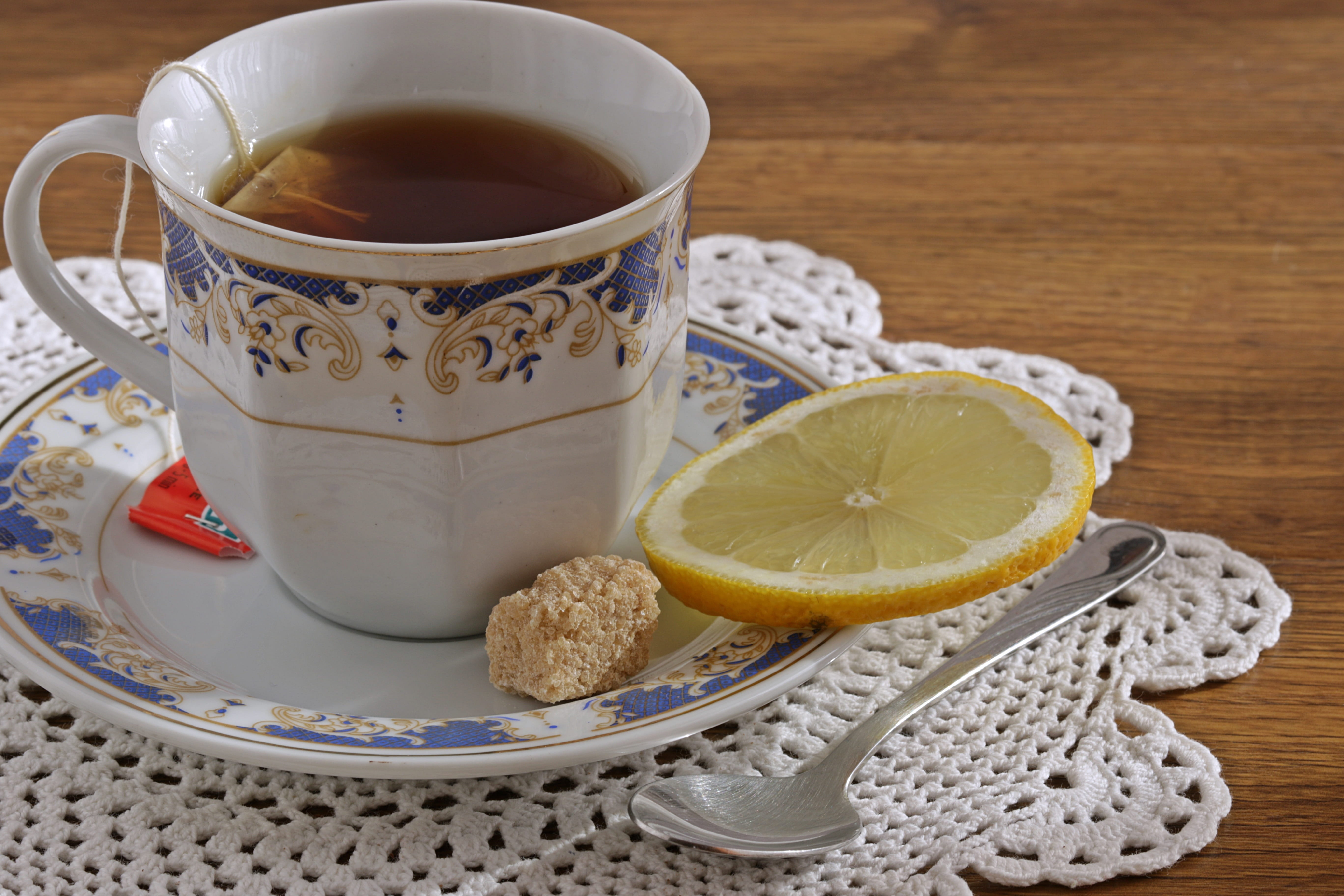 beside, drink, hot drink, tea, Cup Of Tea, cup, still life, non-alcoholic beverage, heat - Temperature, 5K, clear, black tea, food, pleasure, saucer, indoors, HD Wallpaper