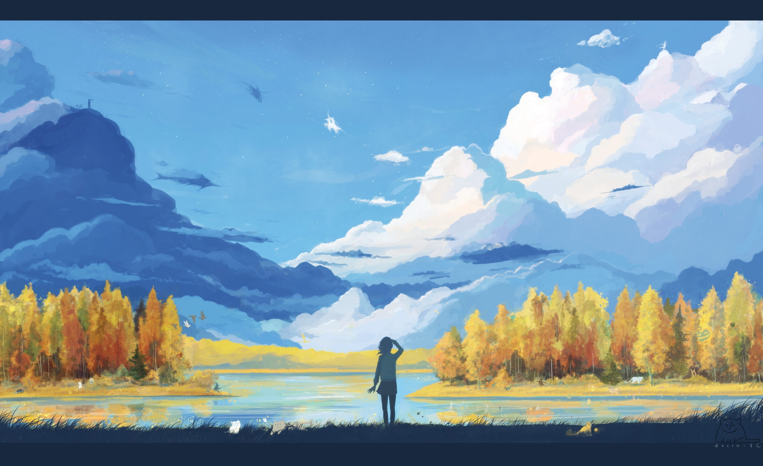art, anime, original, bottomless, hd, strategic, girls, x, covering, hot, 1080P, HD Wallpaper