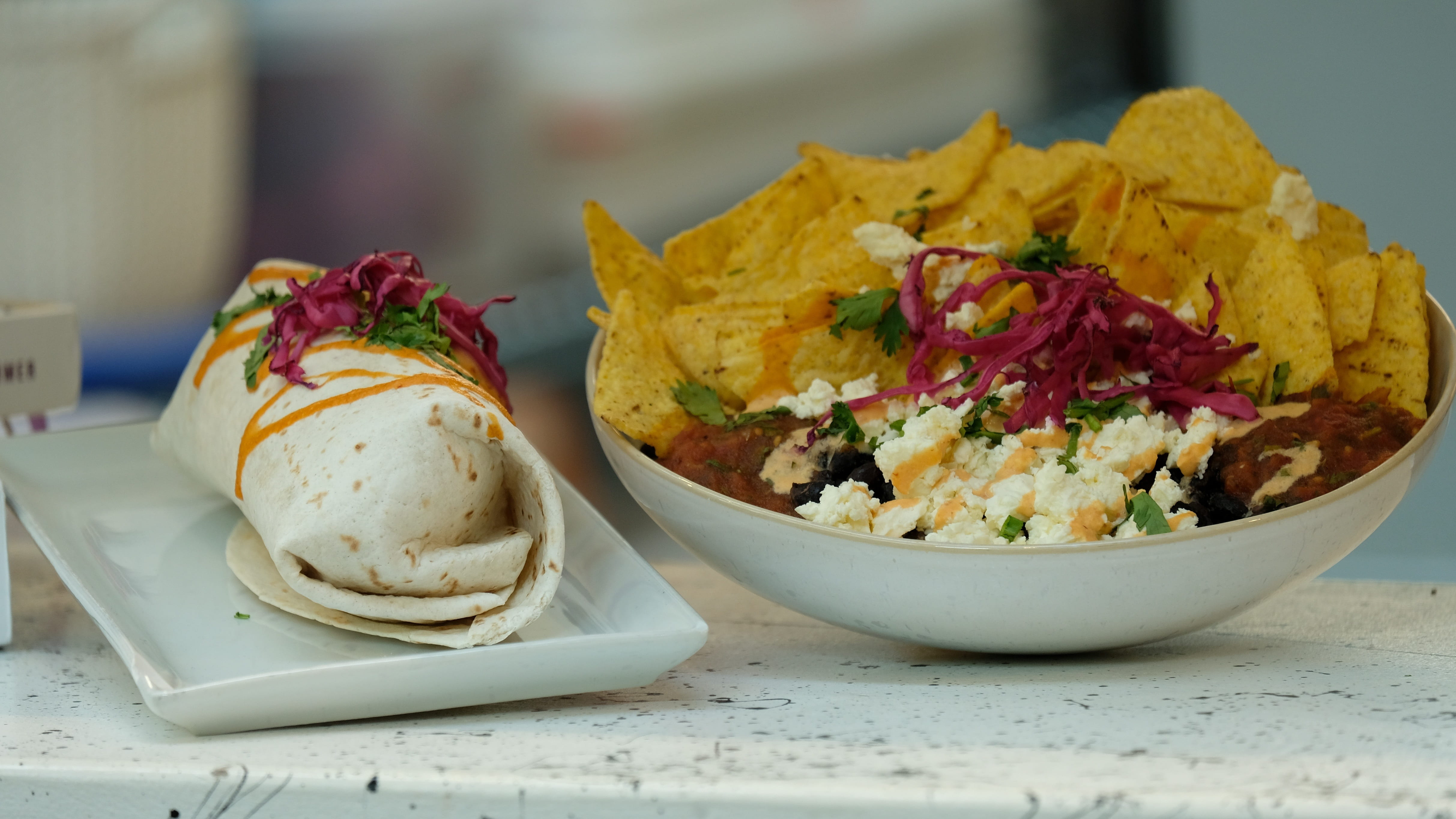 mexican food, garnish, table, bowl, cooked, still life, no people, delicious, food and drink, 4K, gastronomy, close-up, delicacies, food, focus on foreground, HD Wallpaper