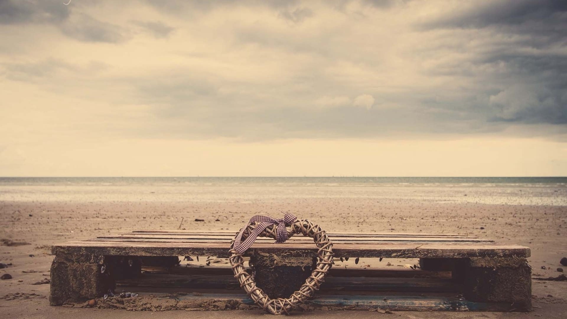 old, rope, landscape, sunset, tranquil Scene, brown, pier, water, vacations, sand, outdoors, rusty, nature, waters Edge, 1080P, sky, heart, travel, wooden, HD Wallpaper