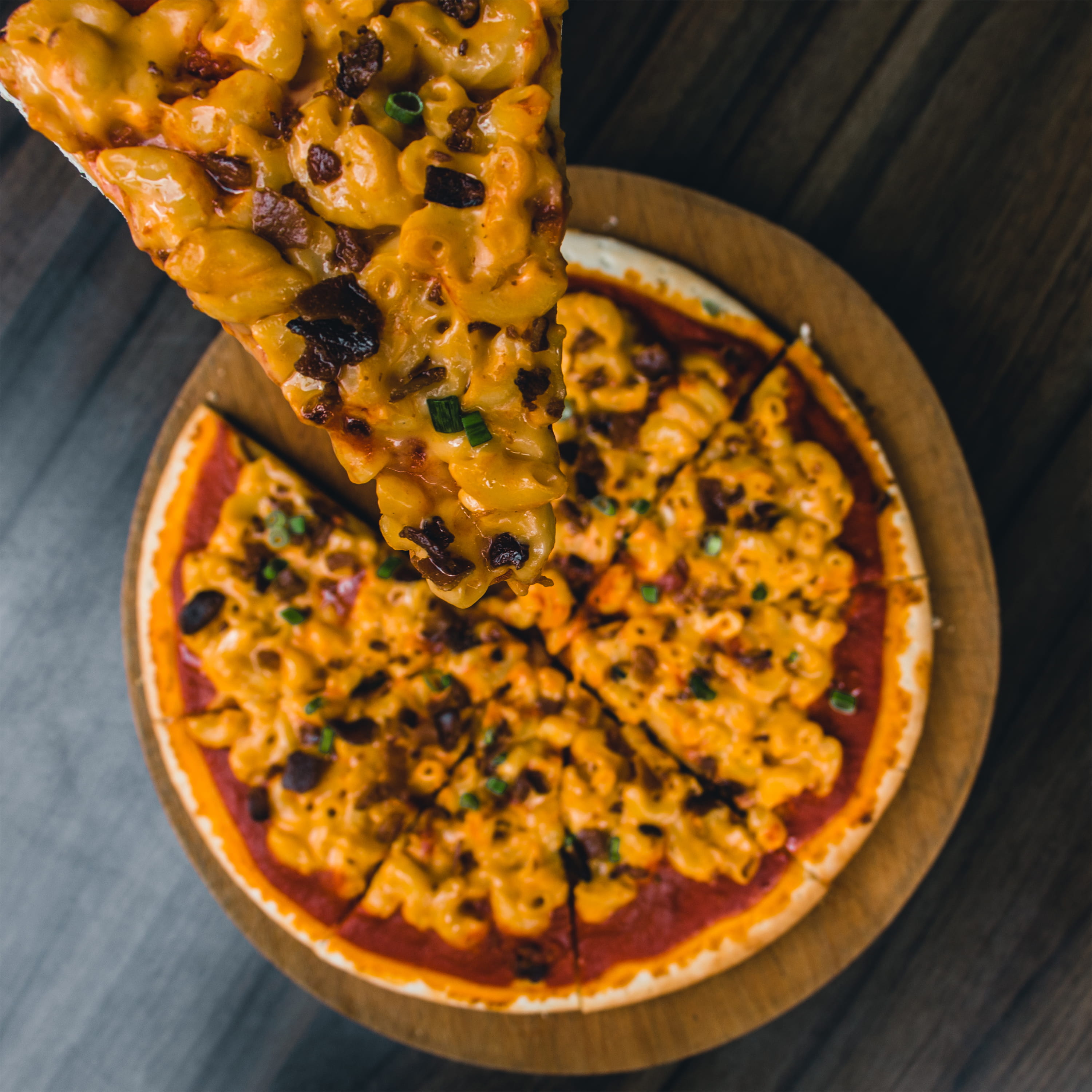 pizzaforever, food and drink, singapore, high angle view, pizza, wood - material, unhealthy eating, ready-to-eat, food, pizzalove, freshness, dessert, 2K, Phone HD Wallpaper