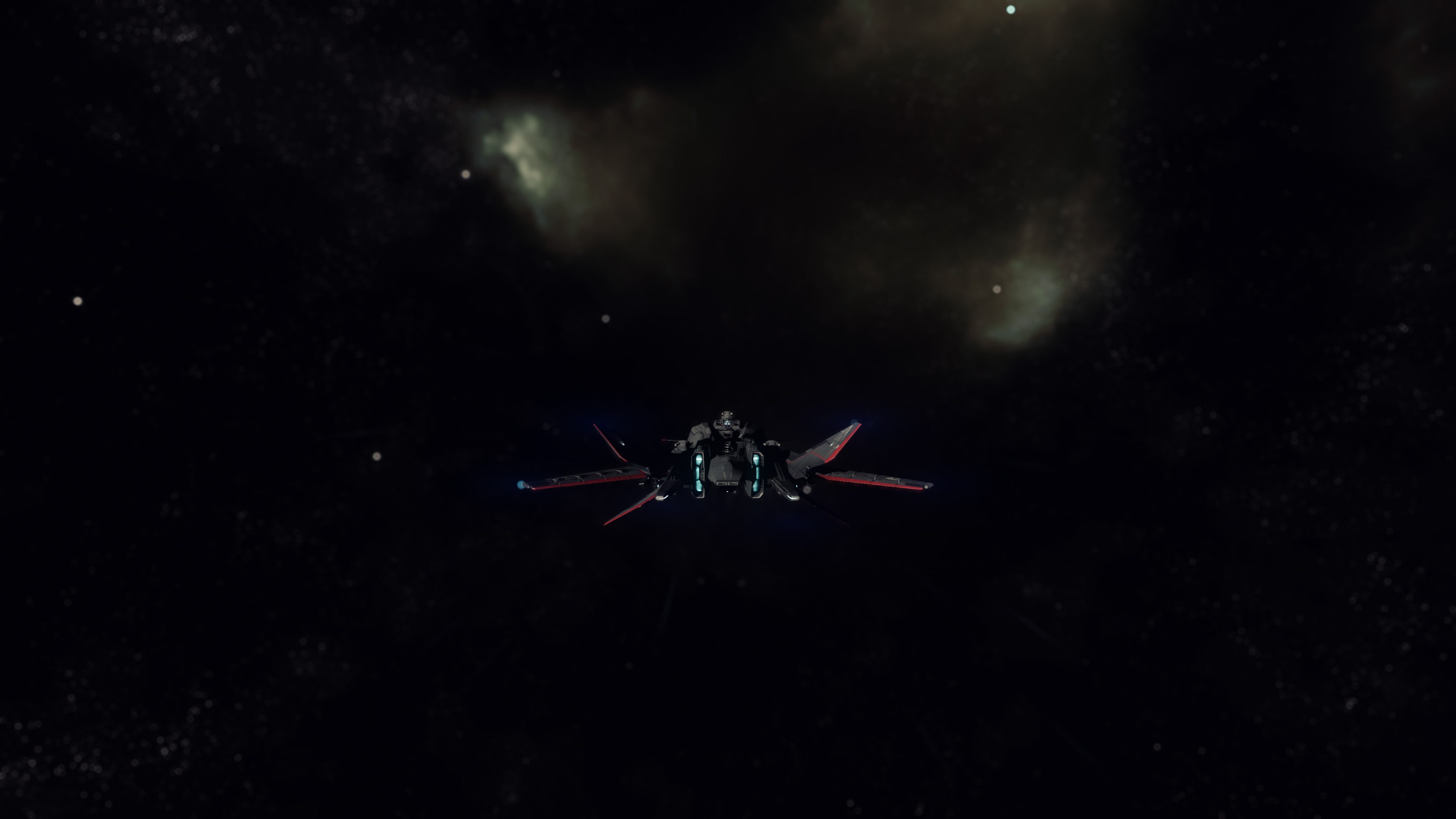technology, nature, Retaliator, spaceship, air vehicle, space, illuminated, no people, sky, Robert Space Industries, travel, Aegis Dynamics, arts culture and entertainment, HD Wallpaper