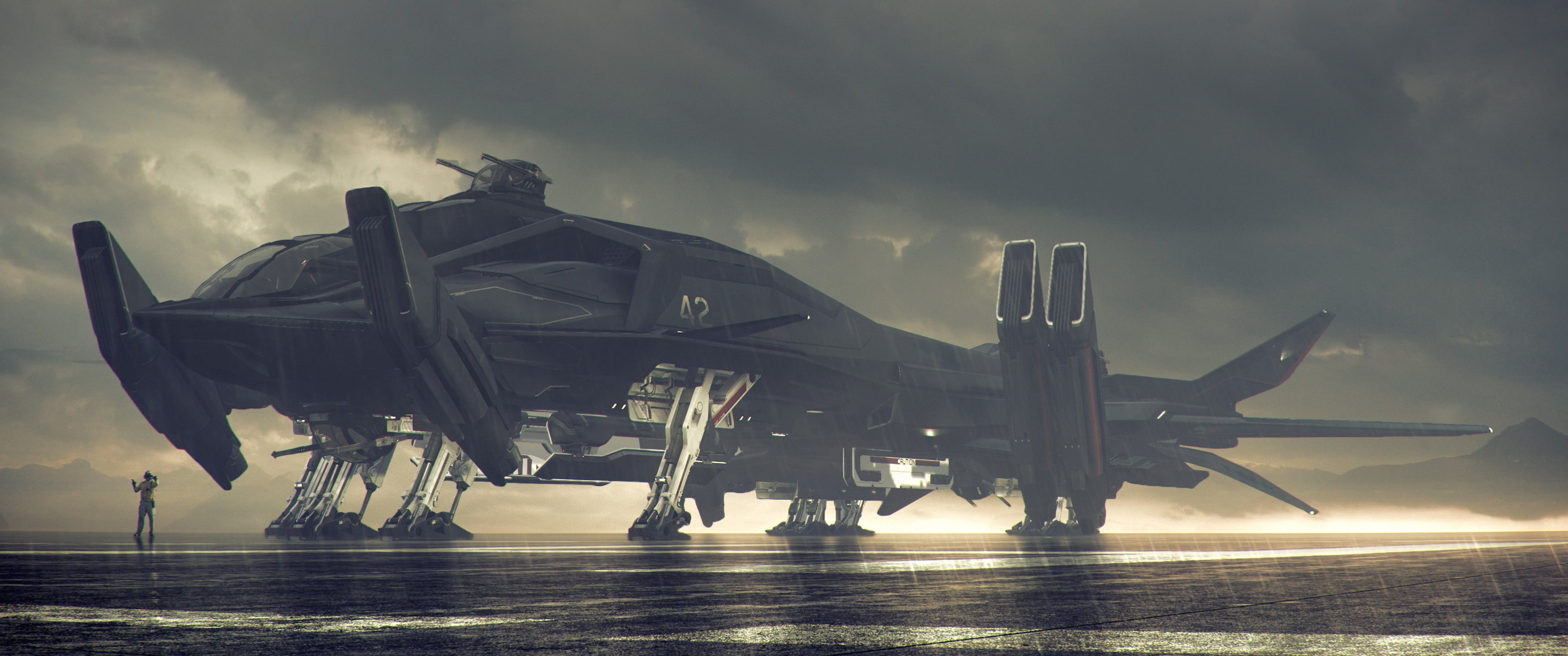 2K, Star Citizen, Retaliator, HD Wallpaper
