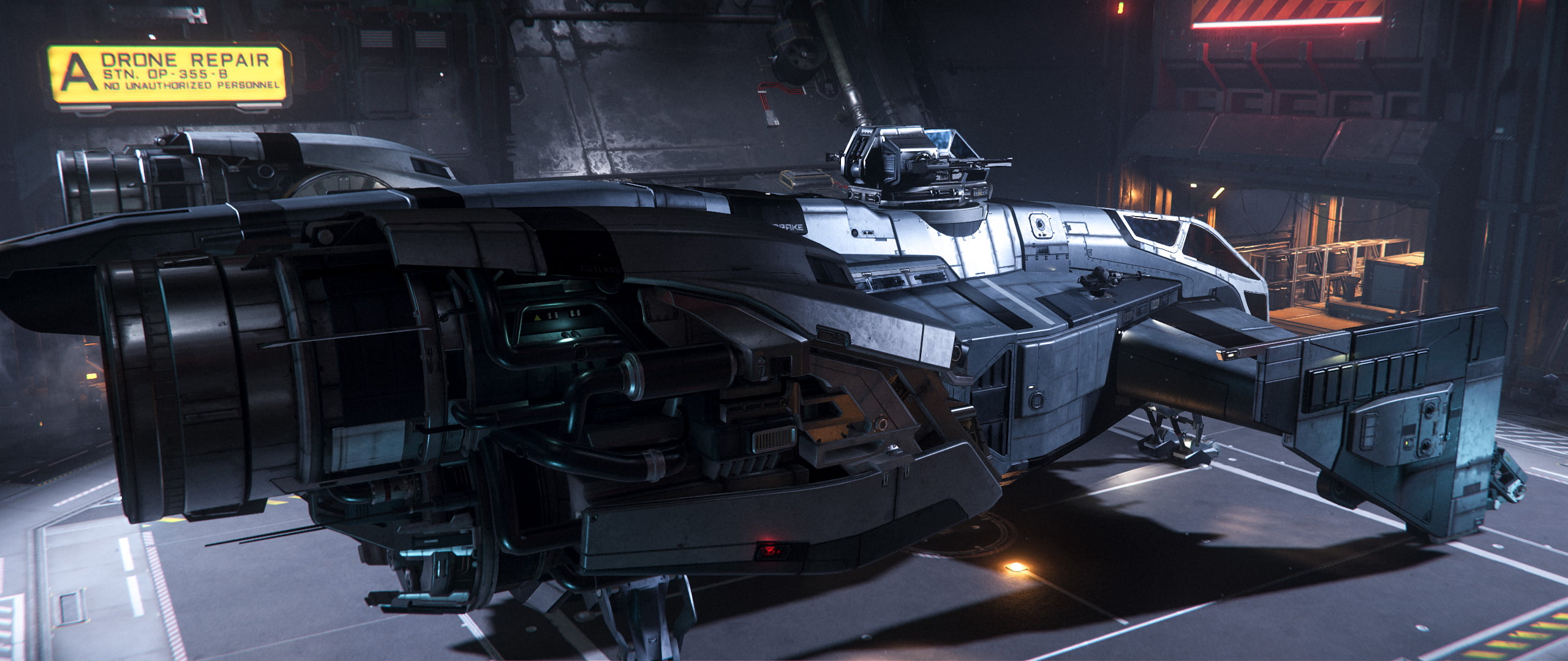 Ultra Settings, ultrawide, planet, screen shot, spaceship, 2K, Star Citizen, space, HD Wallpaper
