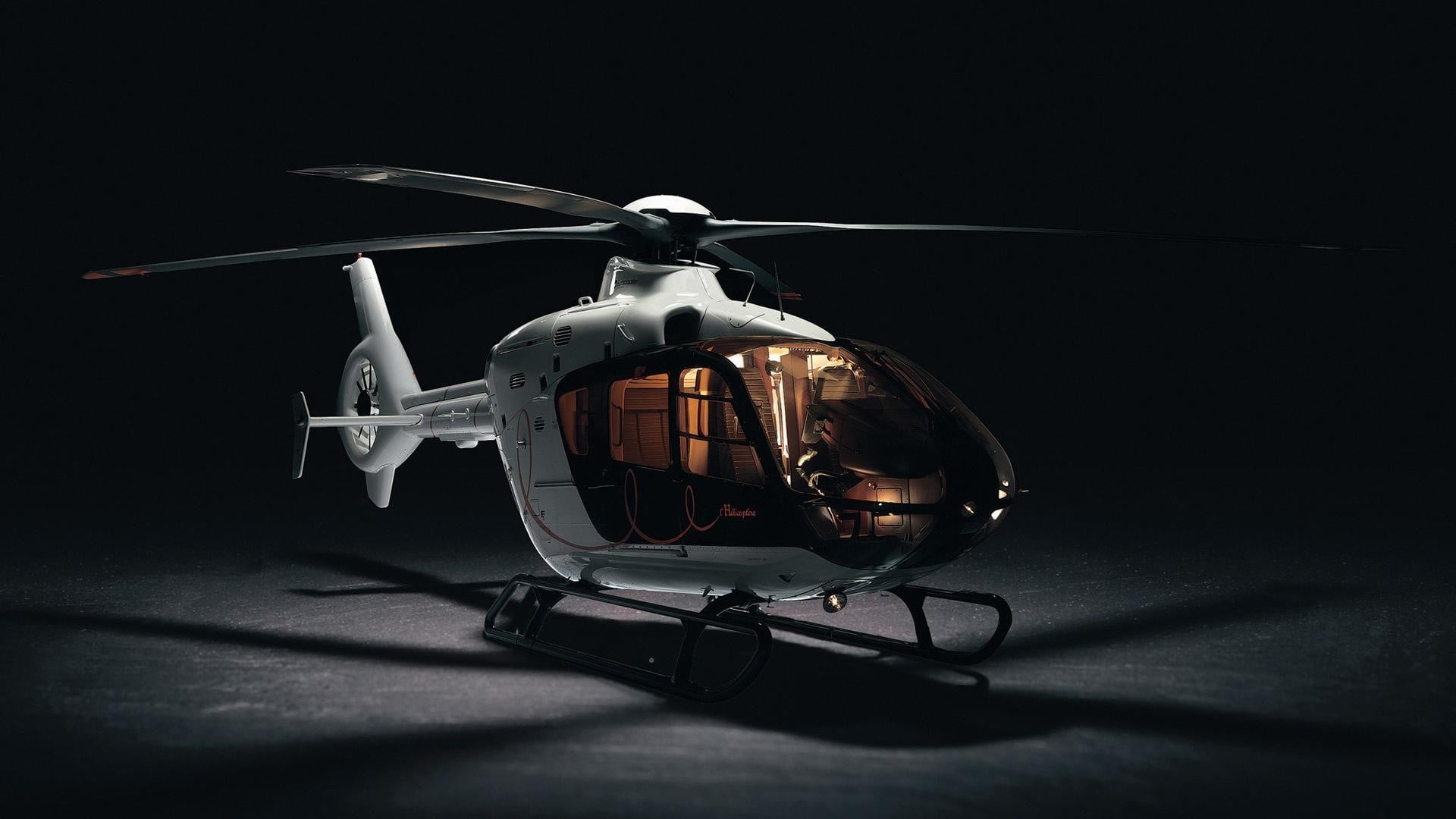 gray, close-up, metal, 1080P, helicopter, vehicle, retro styled, dark, rc, air vehicle, single object, technology, security, shadow, indoors, no people, HD Wallpaper
