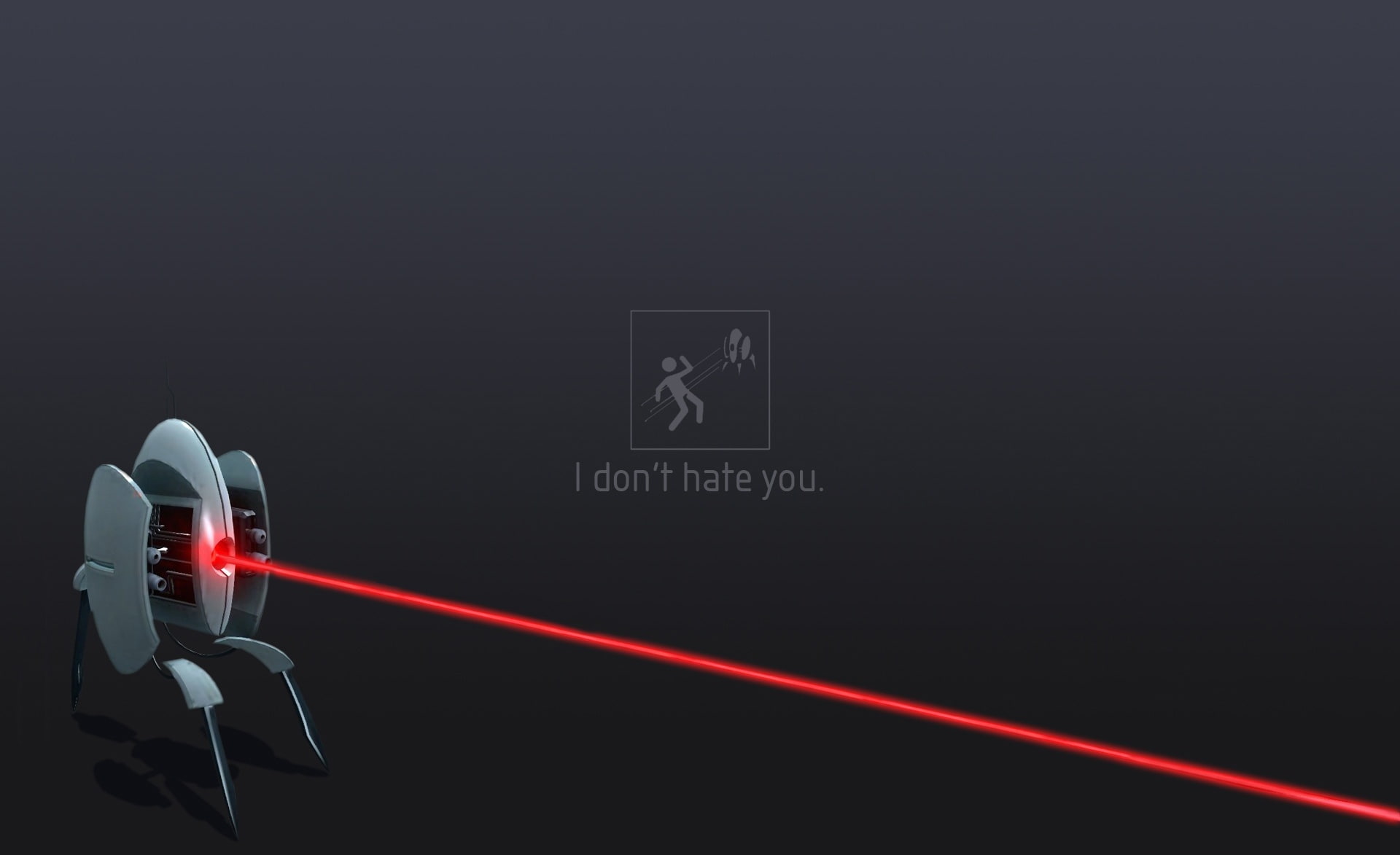 sign, car, Games, representation, healthcare and medicine, transportation, laser, studio shot, portal 2, Turret, gray, copy space, don, communication, diagram, HD Wallpaper