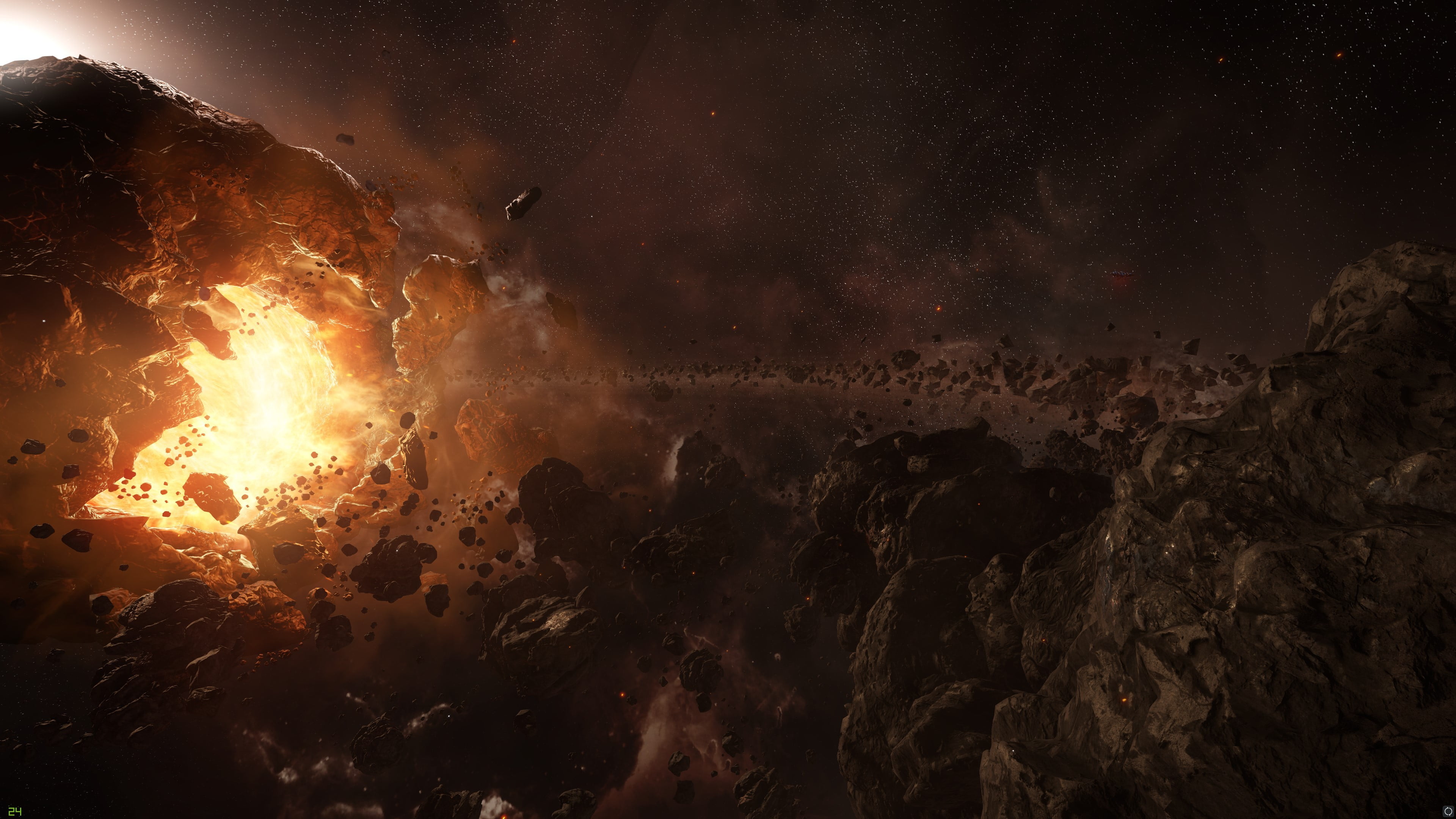 burning, night, exploding, motion, astronomy, milky way, dark, space and astronomy, galaxy, sky, fire, nature, geology, explosion, no people, star - space, HD Wallpaper