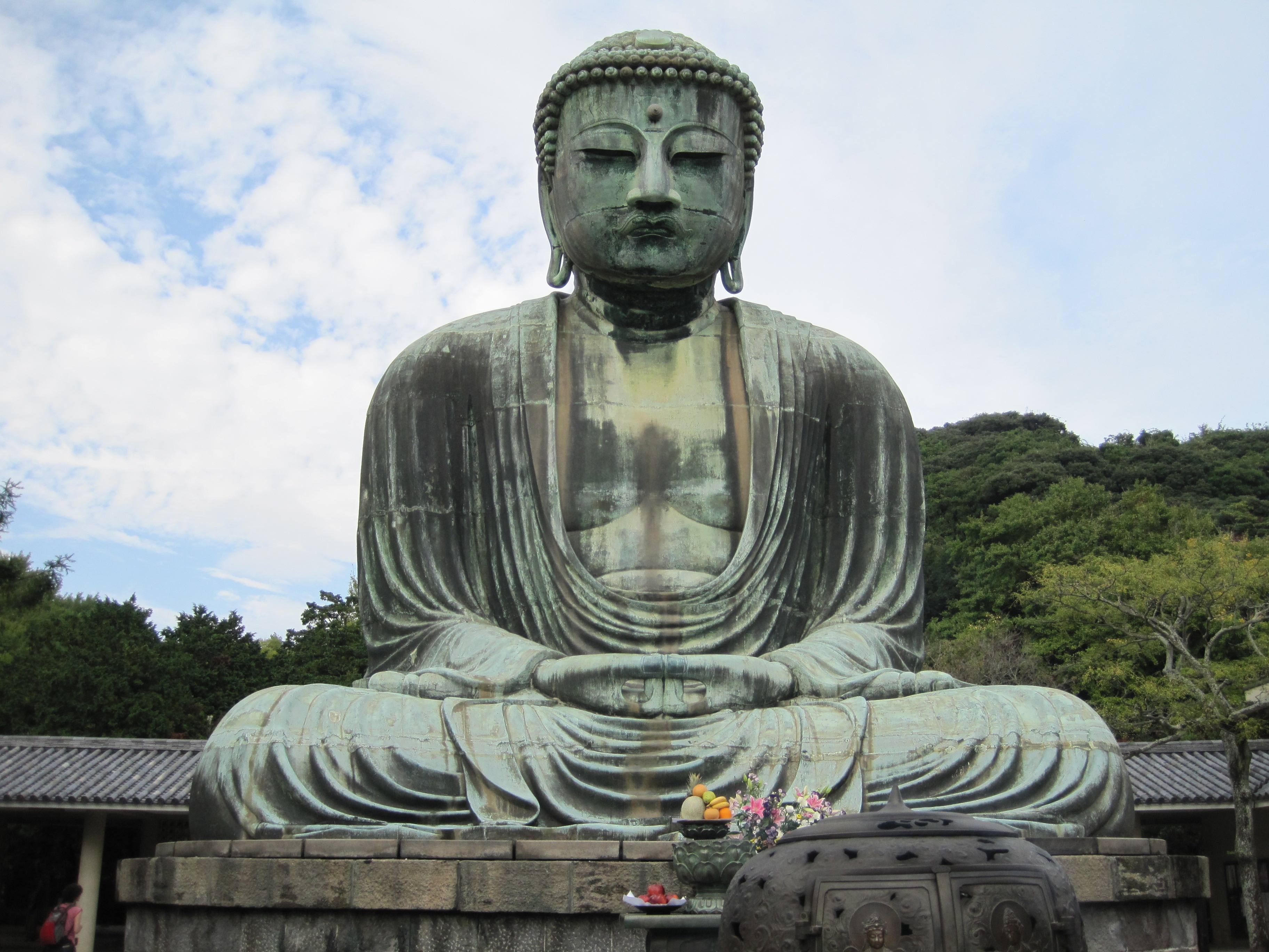gautama, asia, wisdom, idol, tree, peace, belief, creativity, east Asian Culture, ancient, male likeness, buddhism, cultures, oriental, craft, cloud - sky, HD Wallpaper