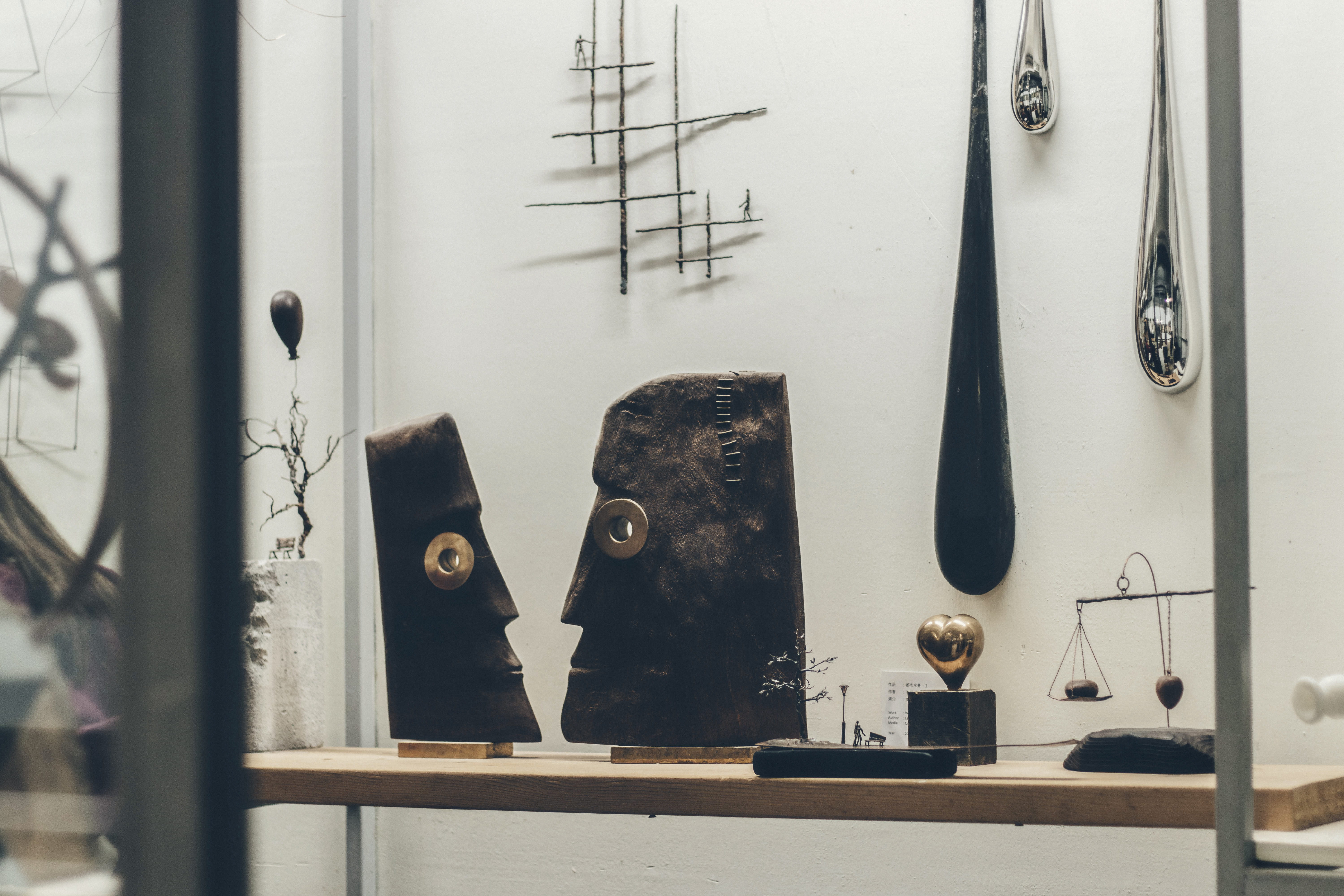mirror, objects, 5K, handmade, art and craft, workshop, detail, art, sewing machine, window, no people, time, wall - building feature, design, antique, HD Wallpaper