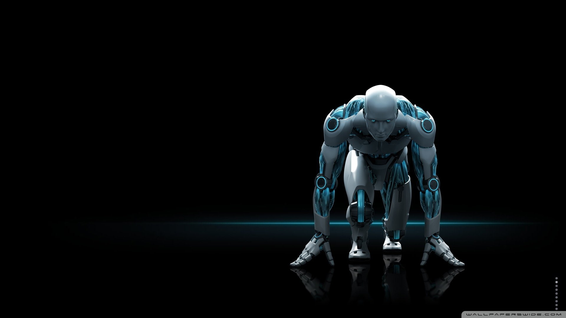 antivirus, 1080P, robot 1920x1080, HD Wallpaper