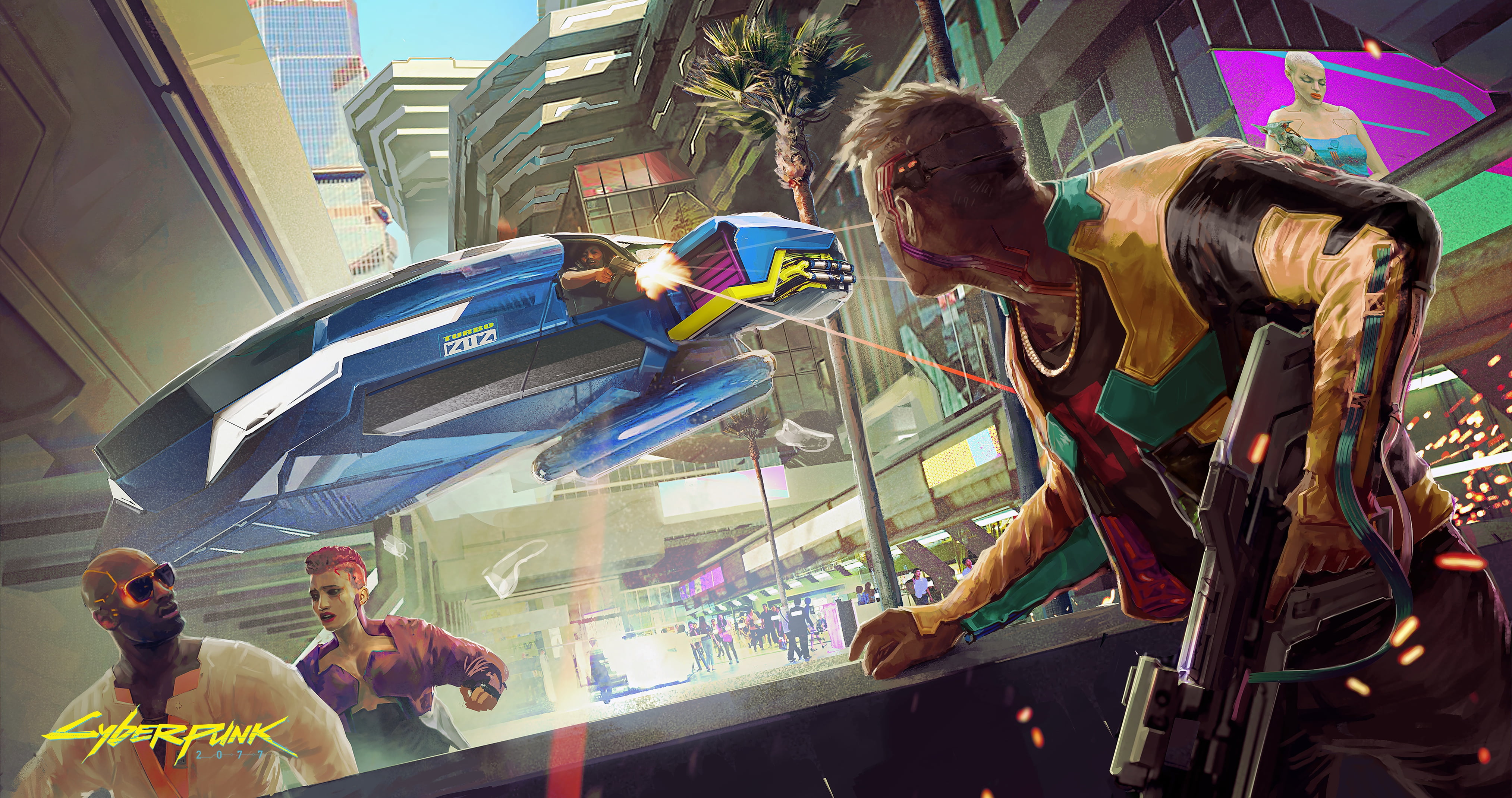 rpg, night city, Cyberpunk, CD PR, future, 4K, Cyberpunk 2077, video game, CD Projekt RED, HD Wallpaper