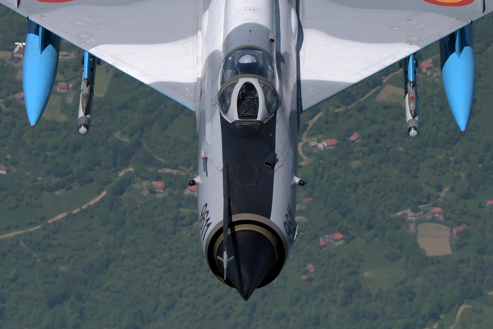 1080P, Pilot, The BBC Romania, OKB Mikoyan and Gurevich, PTB, Fighter, The MiG-21, Missiles, Cockpit, HD Wallpaper