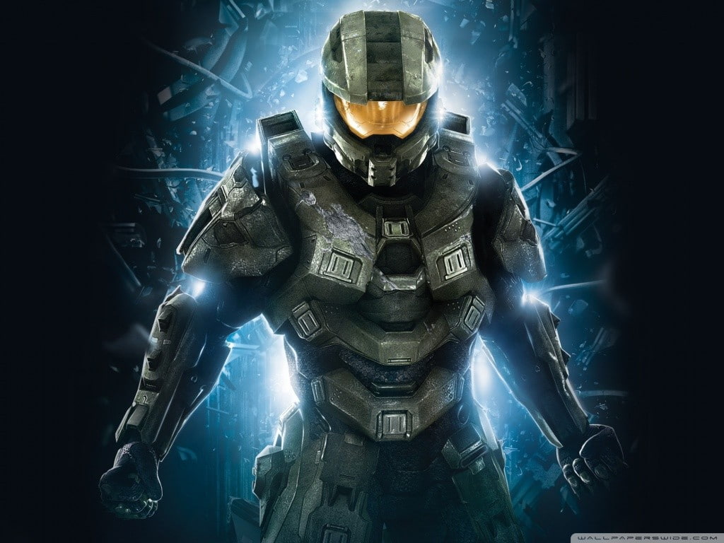 video games, Halo, 480P, futuristic armor, Master Chief, HD Wallpaper