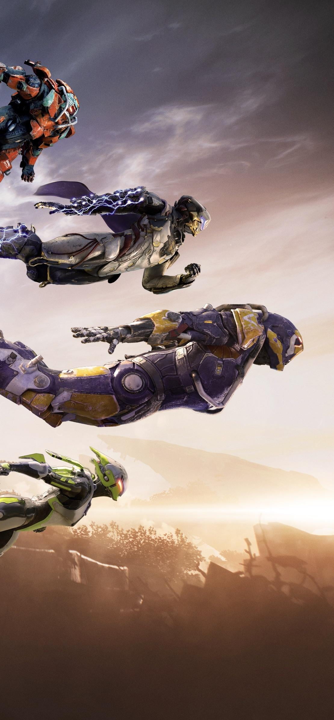 Anthem, video games, RPG, 1080P, Javelins, EA Games, Co up game, Bioware, Phone HD Wallpaper