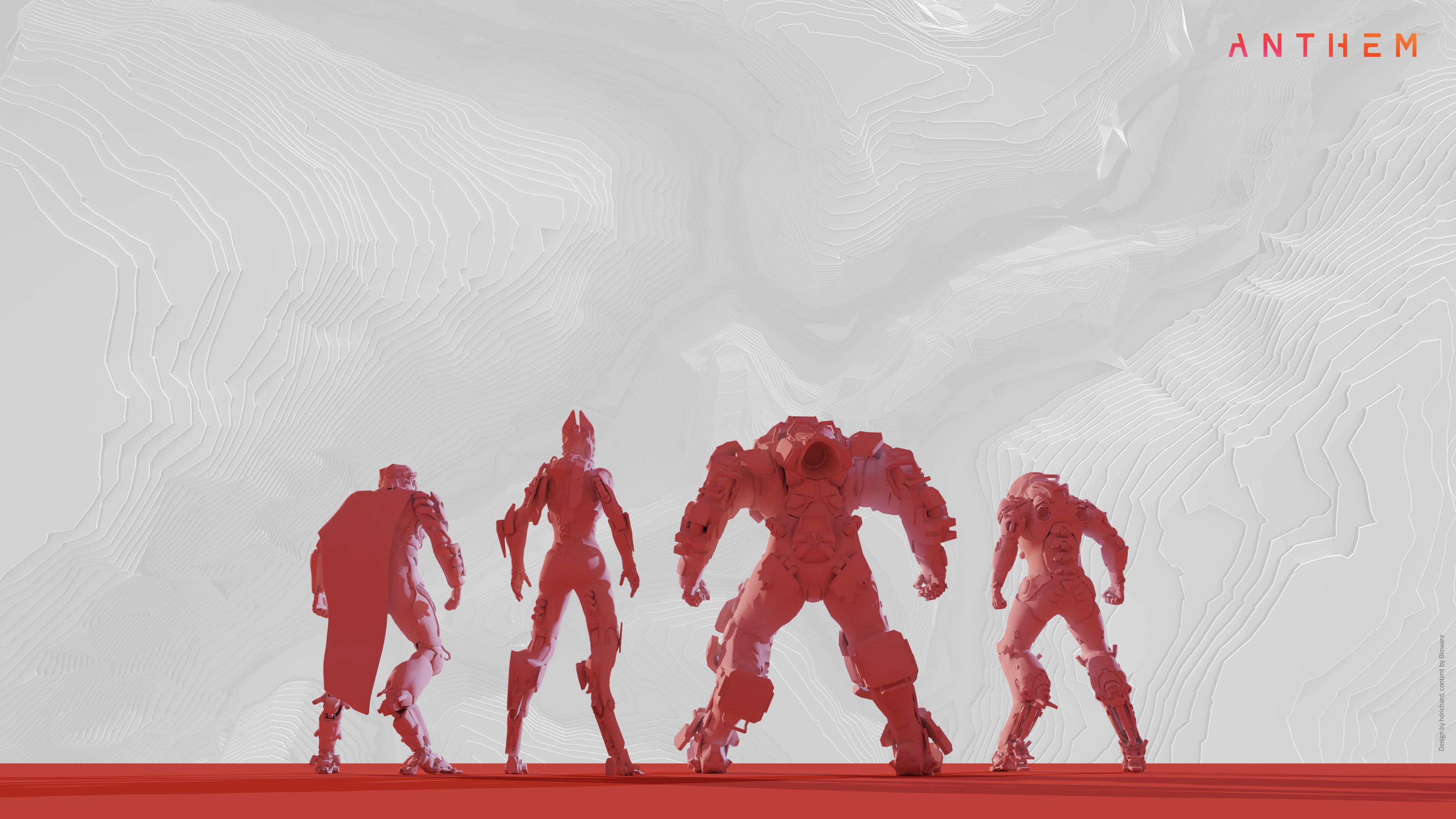 Co up game, Anthem, EA Games, Javelins, RPG, 4K, video games, Bioware, HD Wallpaper