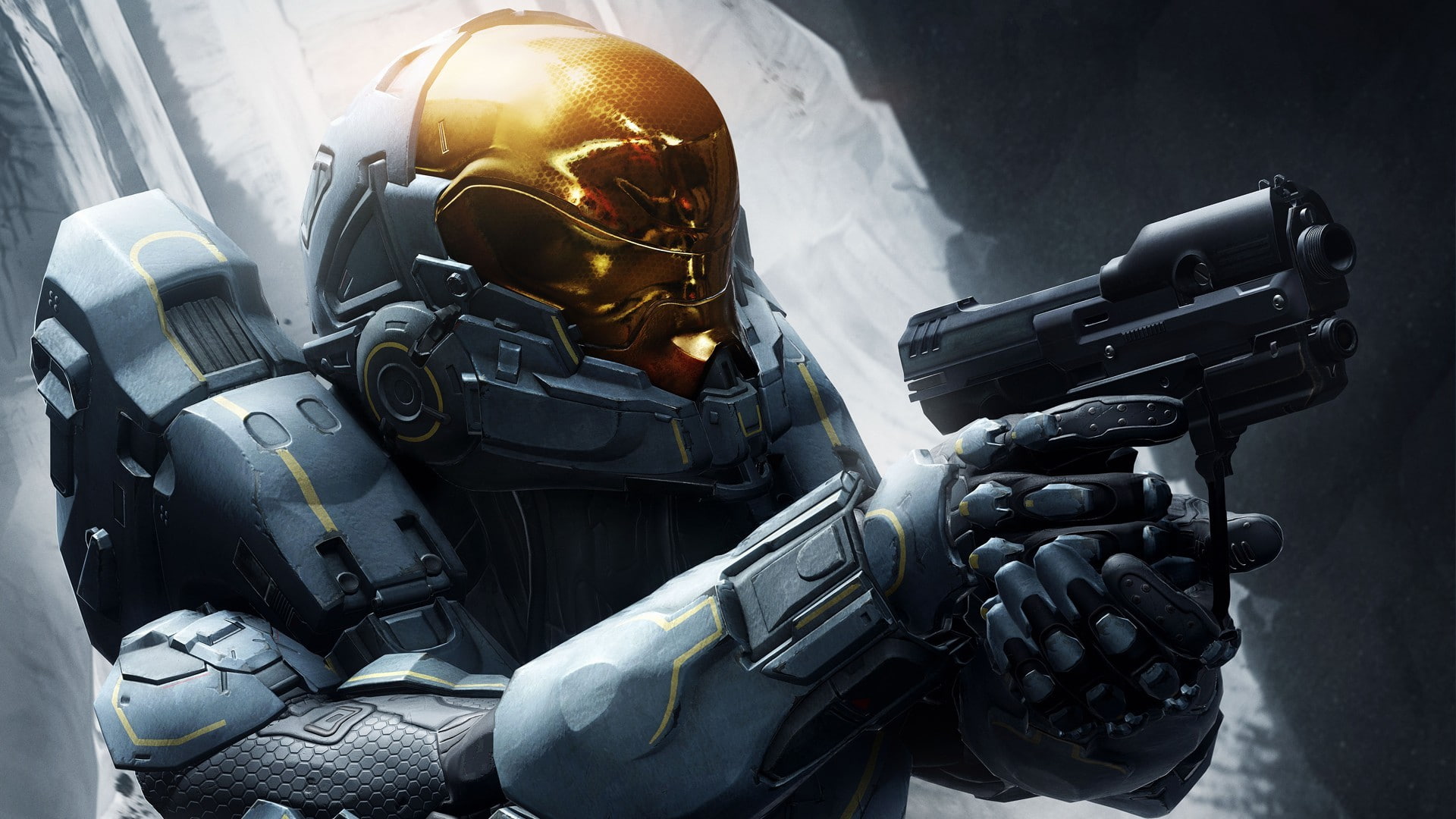 gun, halo 5, futuristic, games, kelly-087, game, 1080P, application, video games, halo, kelly, computer, armor, soldier, video, HD Wallpaper
